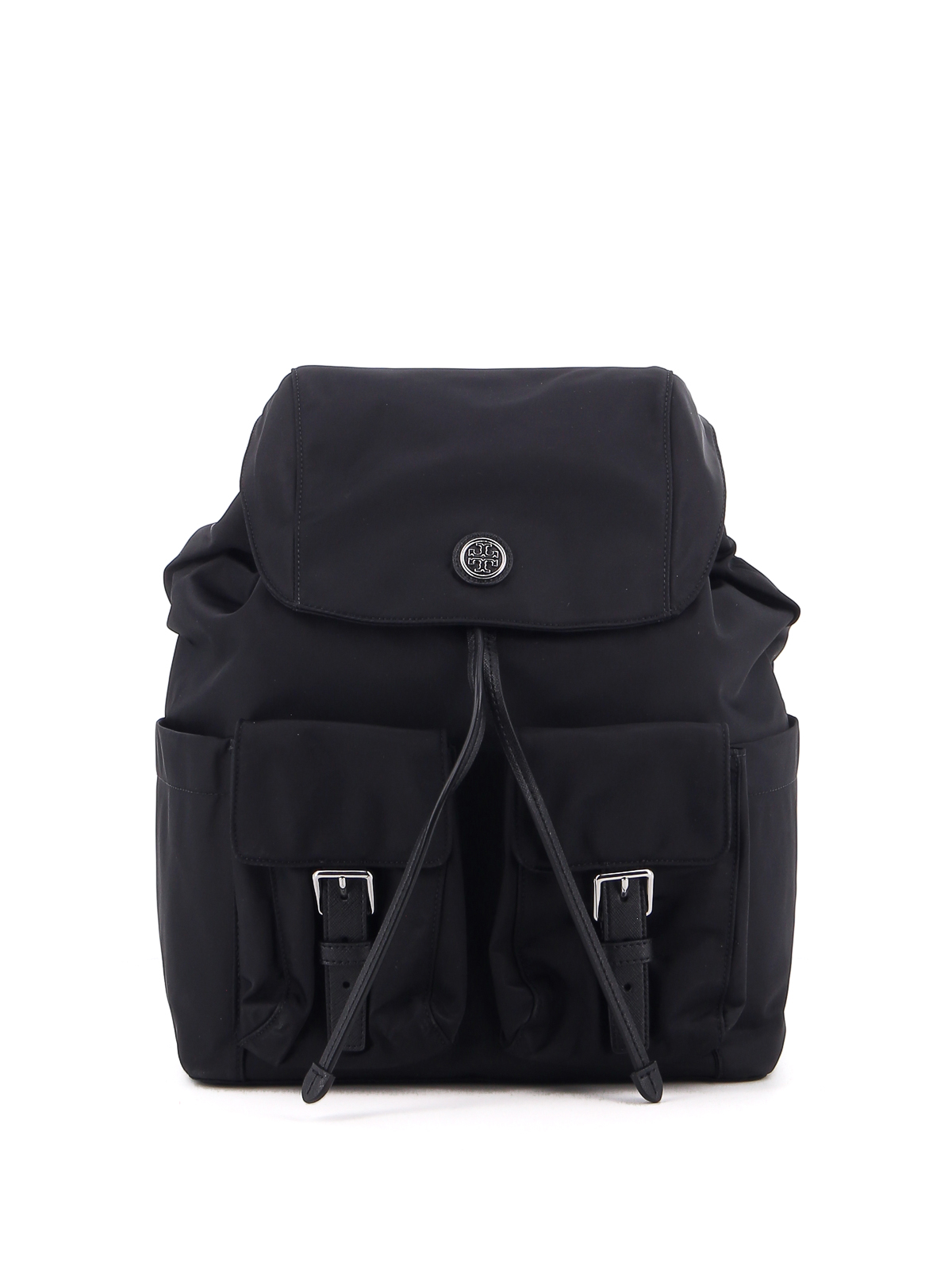 Tory Burch Nylon Backpack In Black