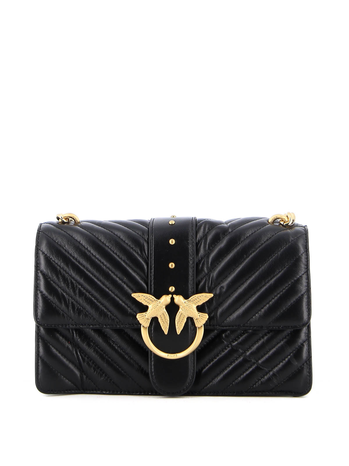 Shoulder bags Pinko Love Classic Icon V Quilt 3 bag 1P22BTY7FYZ99