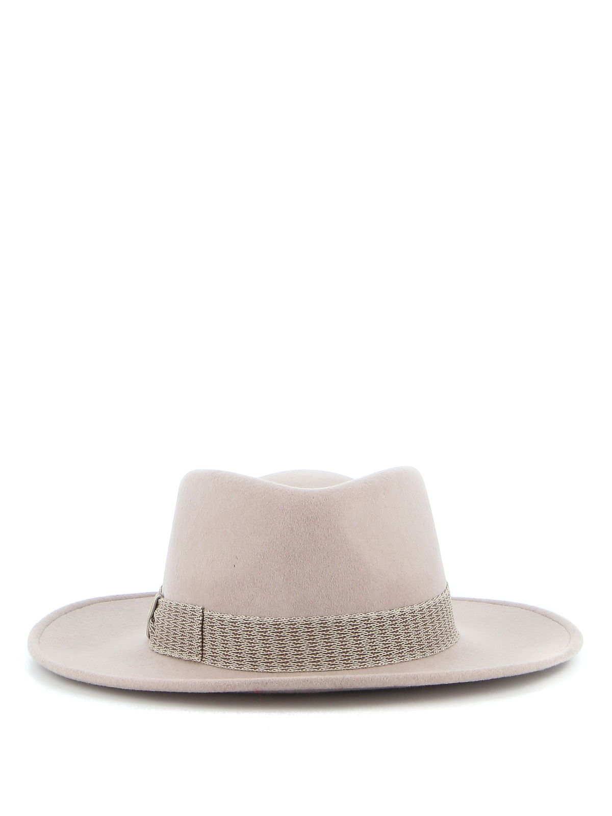 Borsalino Melanie fedora hat - Beige - Men|2204130060 display picture 3