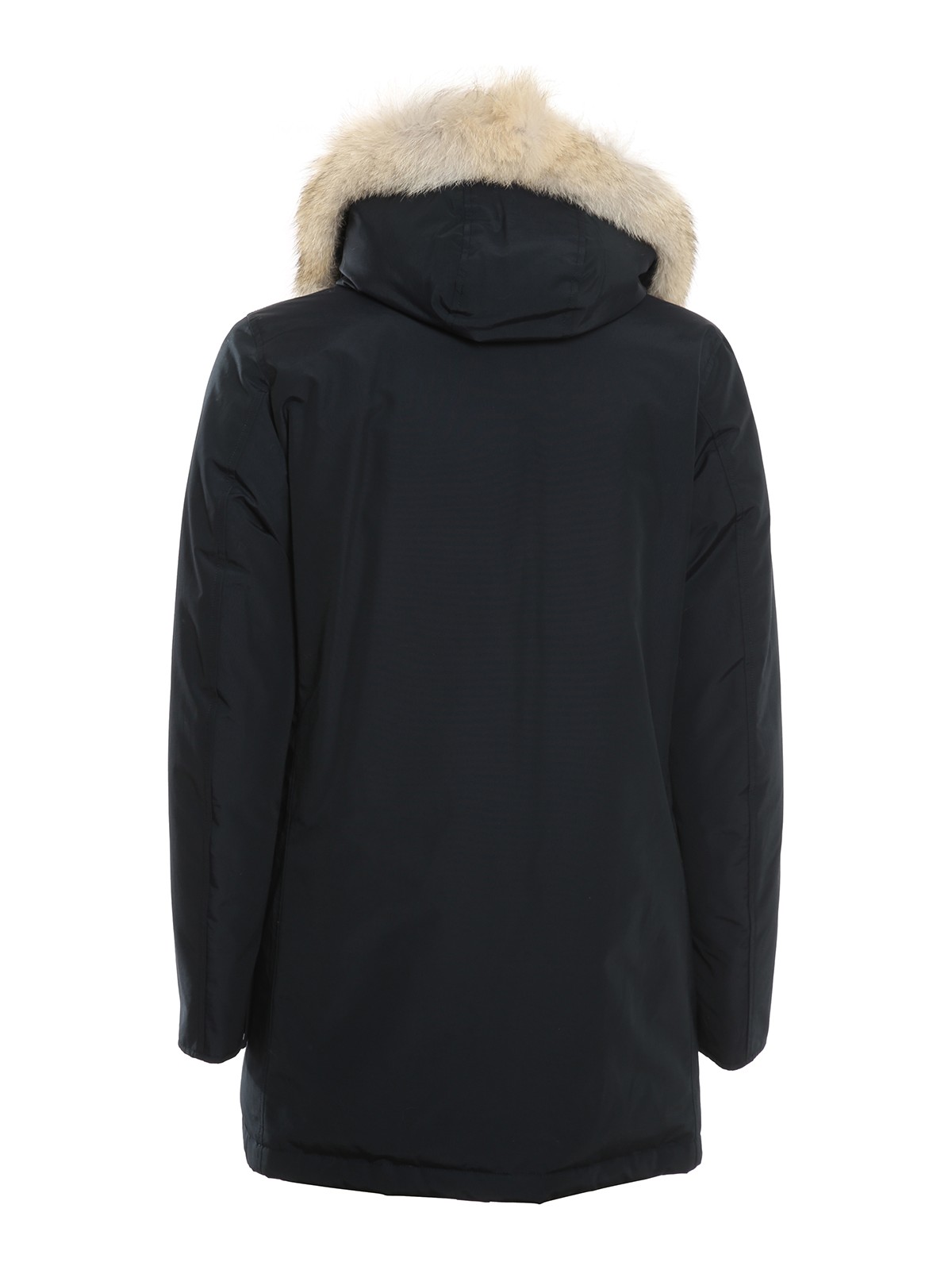 Shop Woolrich Arctic Detachable Fur Parka - Azul