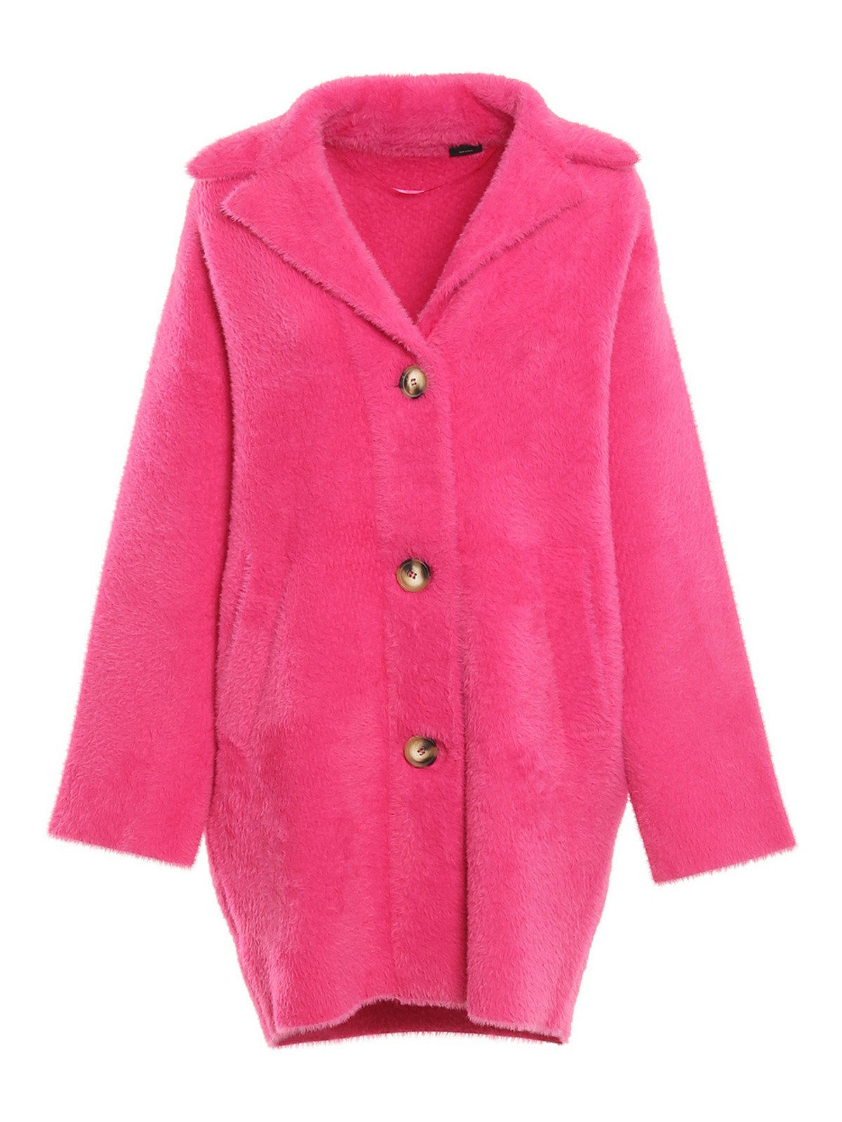 pinko faux fur coat