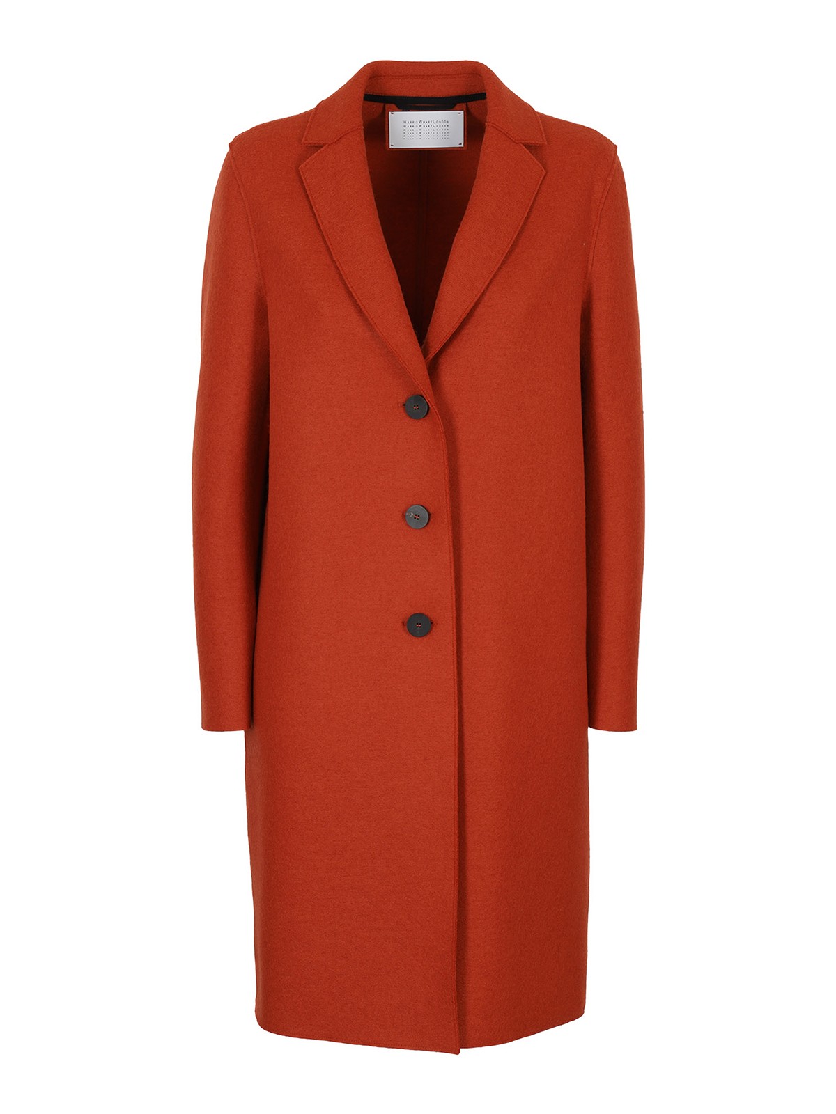 Knee length coats Harris Wharf London - Virgin wool coat - A1331MLK237
