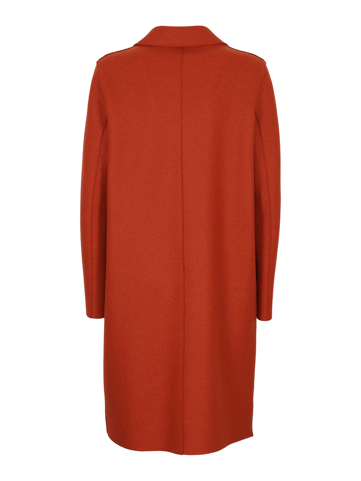 Knee length coats Harris Wharf London - Virgin wool coat - A1331MLK237