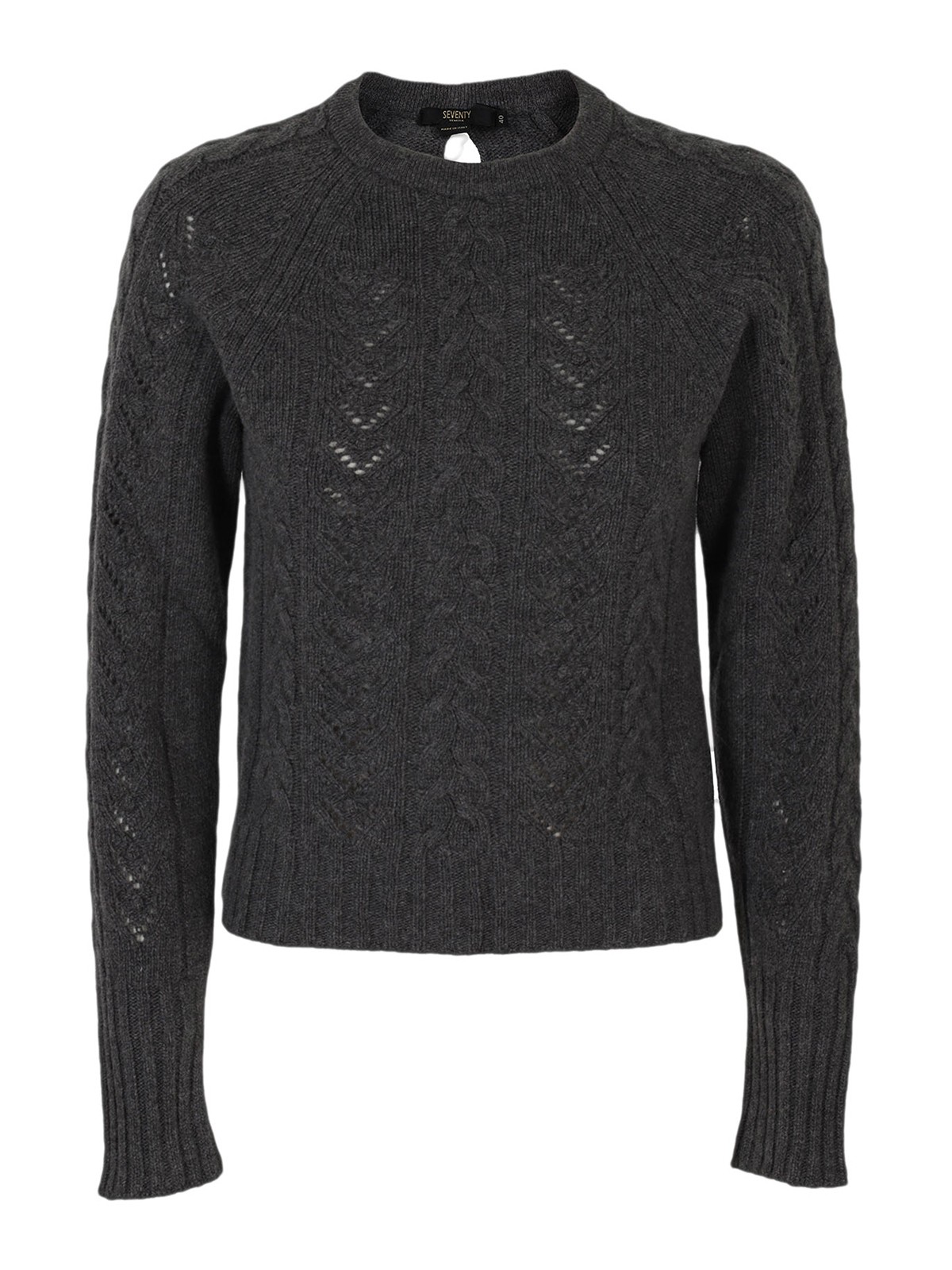 Cable-Knit Wool-Cashmere Blend Sweater