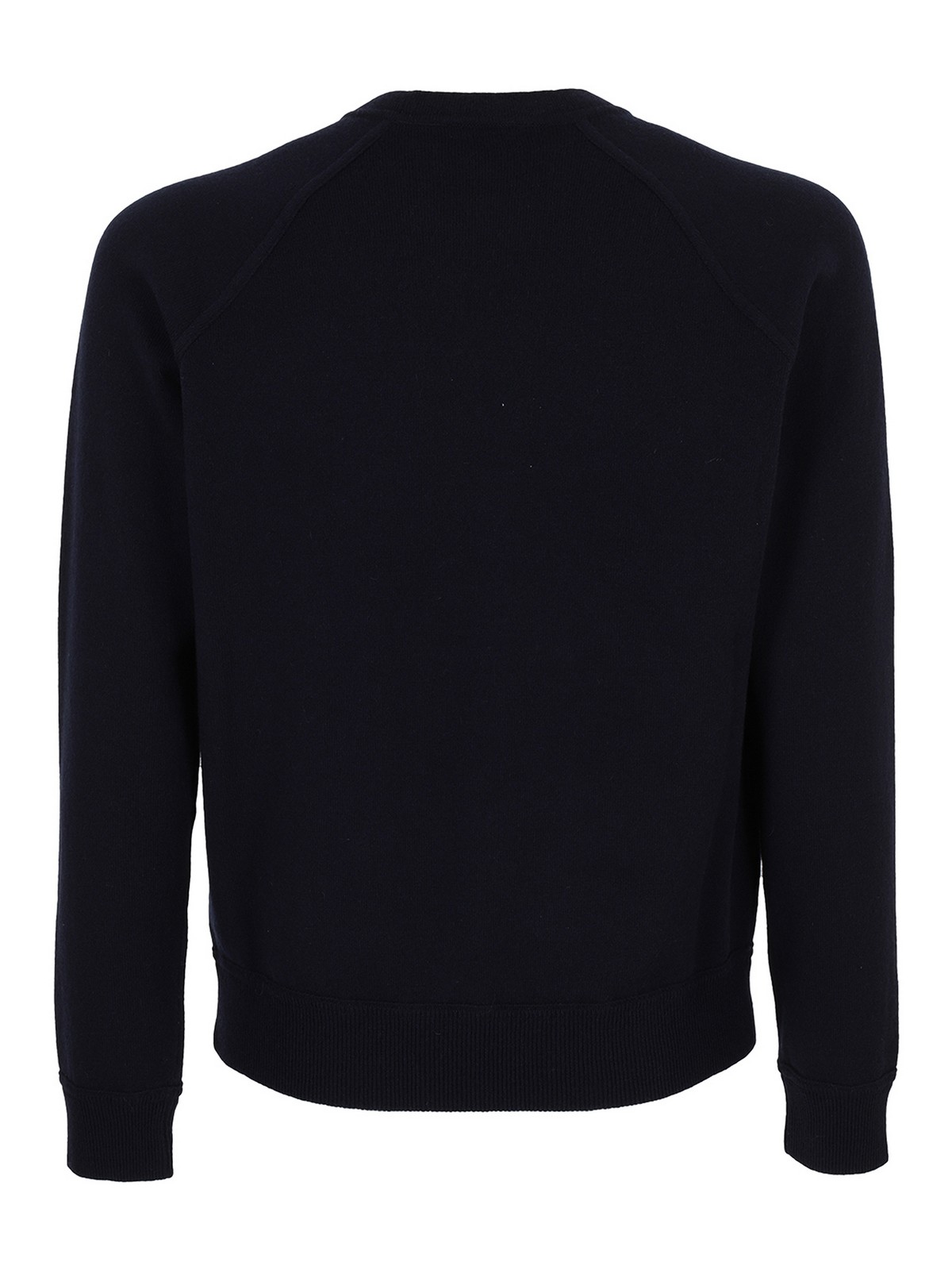 Shop Malo Cashmere Sweatshirt In Azul Oscuro