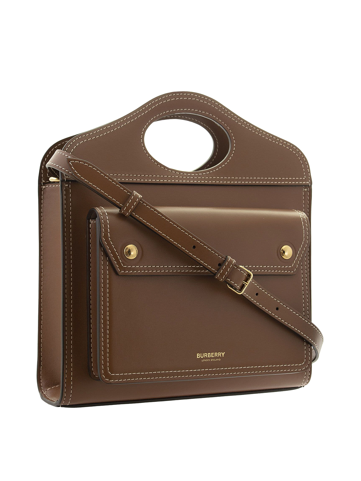 Burberry バーバリー クロスボディバッグ ブラウン カーフスキン Burberry クロスボディバッグ - ブラウン | 8092816