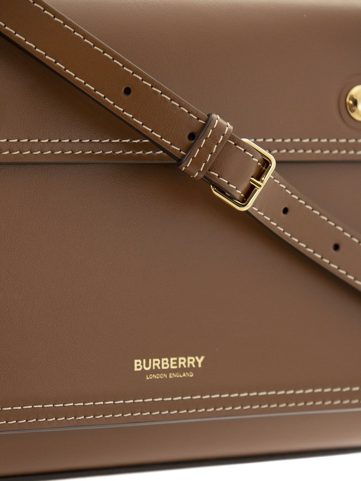 【送料関税込】Burberry - クロスボディバッグ レザー 茶 Burberry クロスボディバッグ - ブラウン | 8014776
