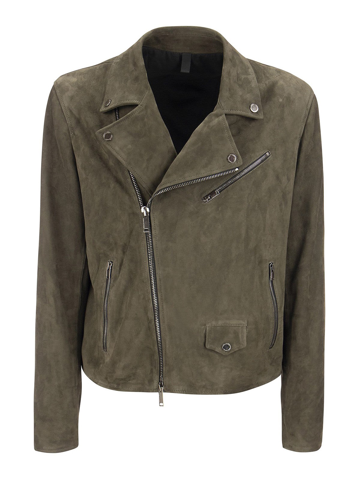 Leather jacket Tagliatore - Freeman biker jacket