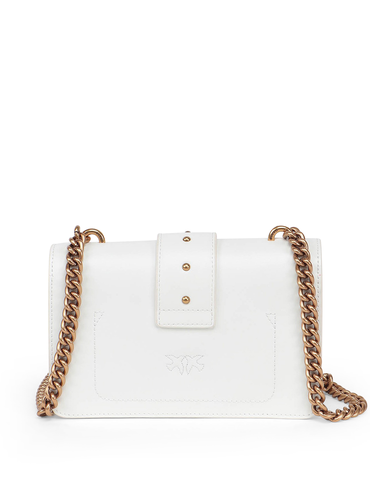 Pinko Love mini icon simply 10 cl bag - White|1P22ABY6XTZ14