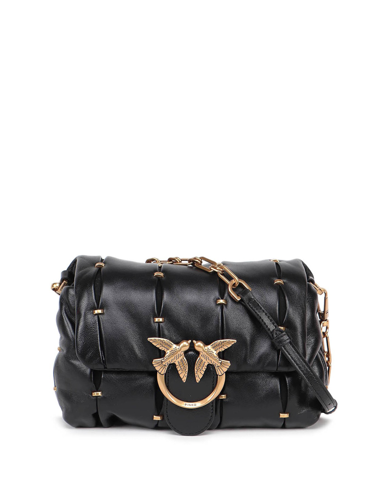 Pinko Love mini puff pinched bag - Black - Women|1P22E8Y7HXZ99