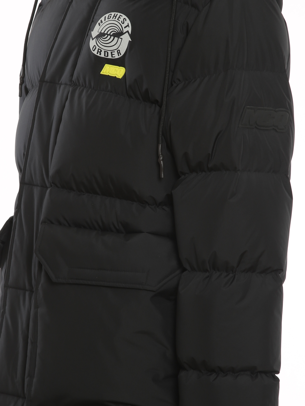 Ski Jacket Tech Fabric Black