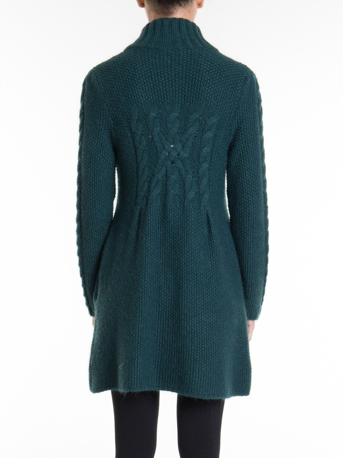 manteau court vert