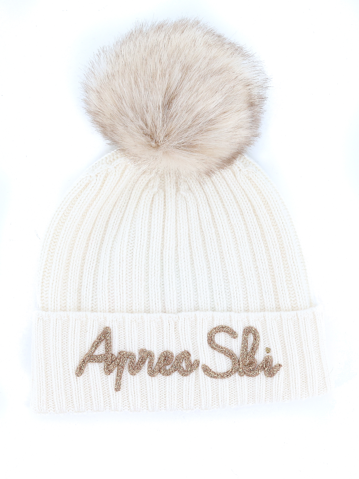Mc2 Saint Barth Wengen beanie - Cream - Women|WENG006EMAS1R