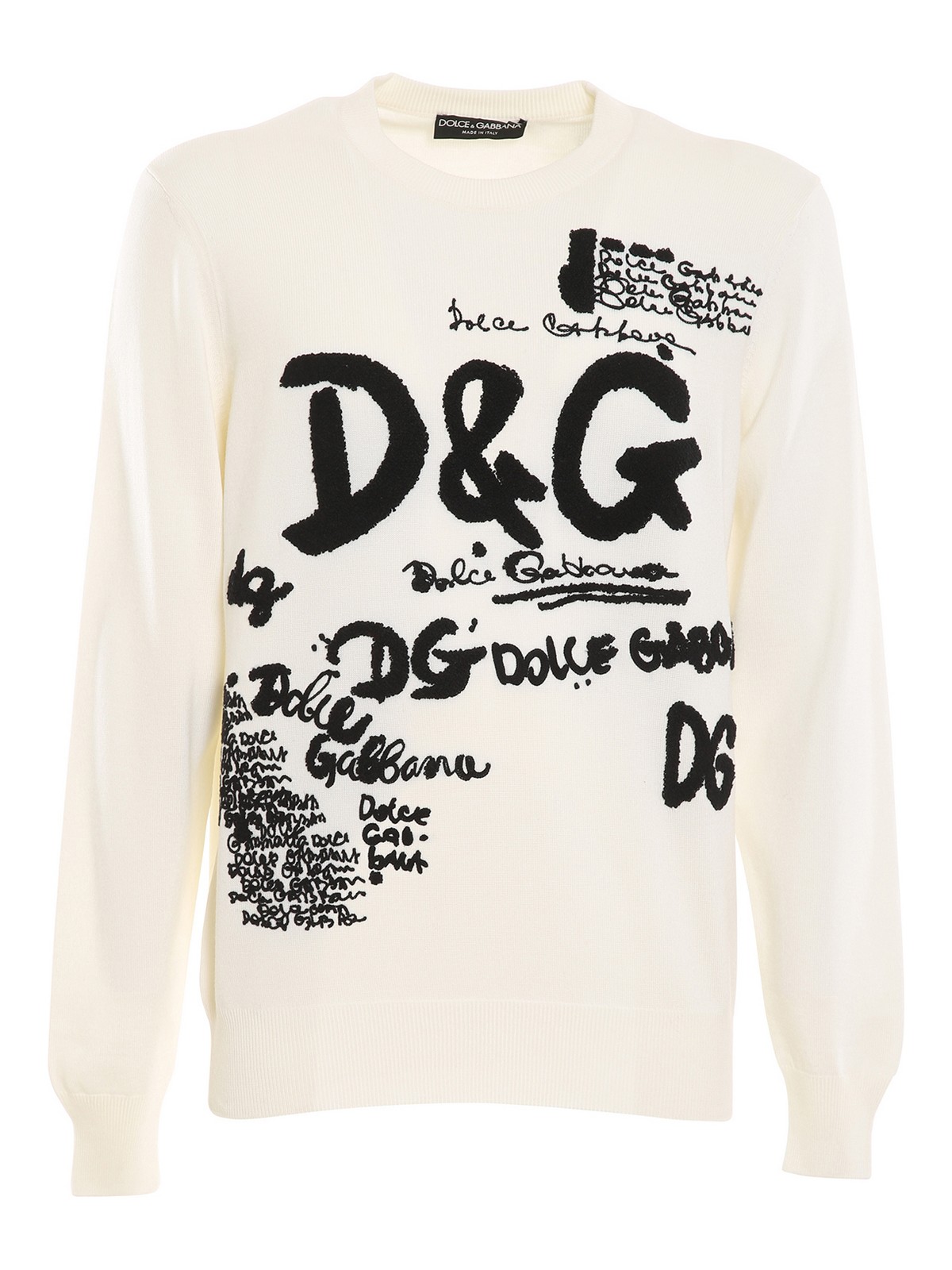 Dolce & Gabbana Wool sweater - White - Men|GX512ZJBVE1W0800
