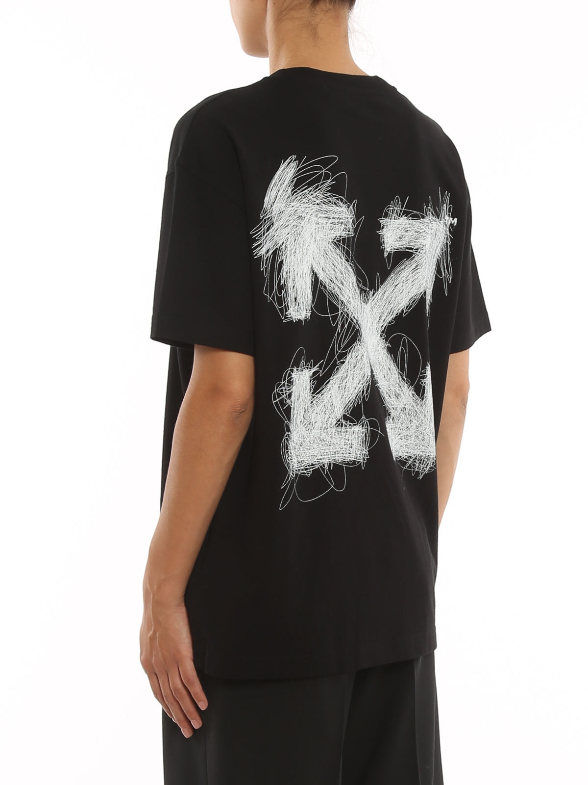 Off-White Tシャツ - 黒 - ブラック|OWAA089F21JER0131001