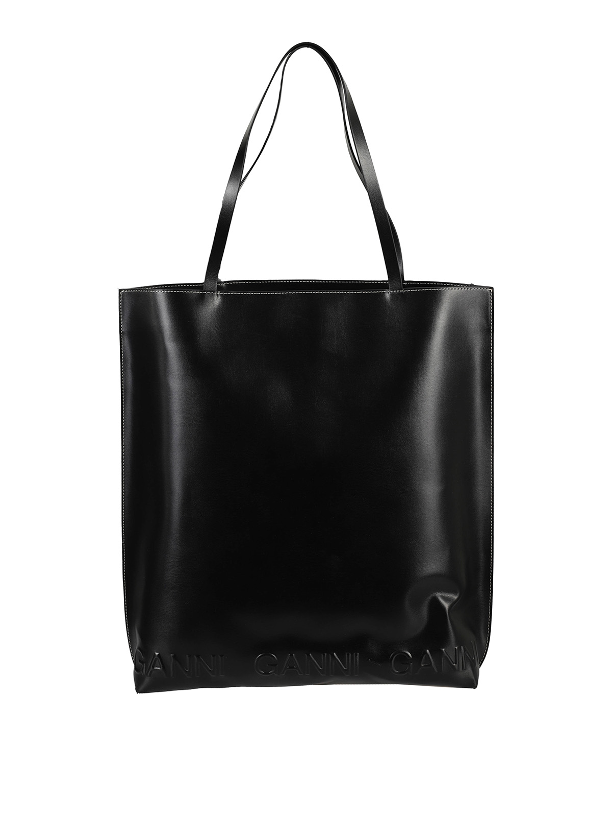 Ganni Banner tote Black Women A3582099