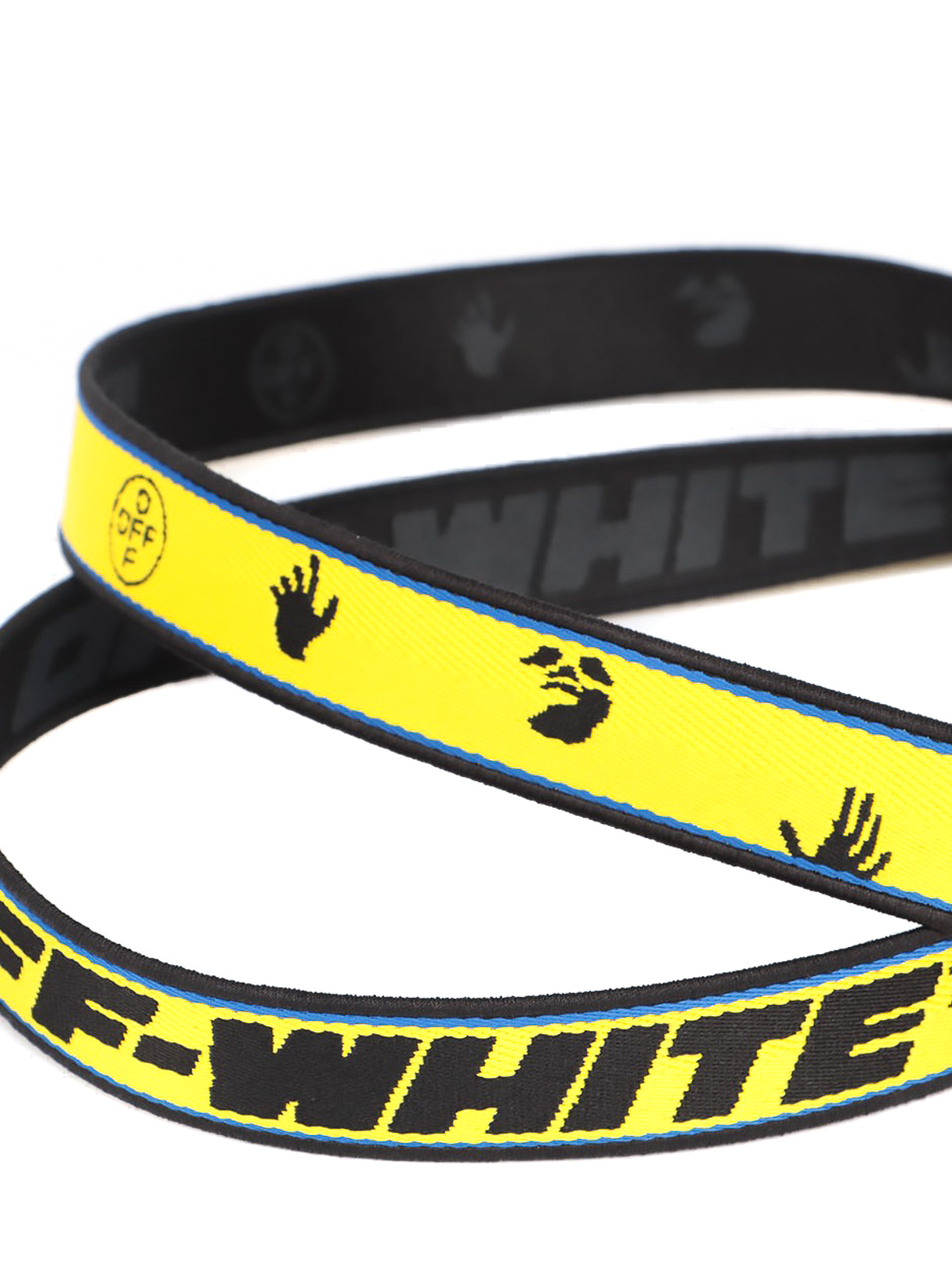 Shop Off-white Cinturón - New Industrial In Yellow
