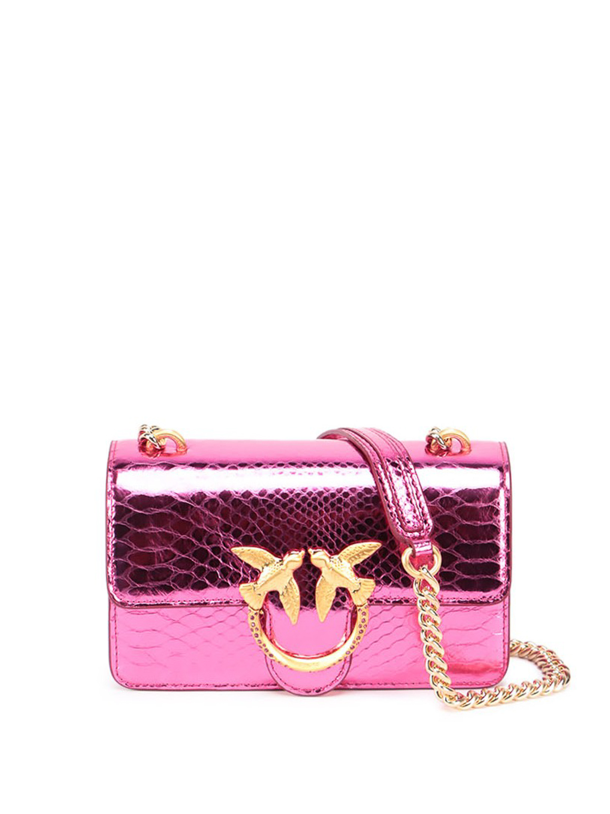 Pinko Love Mini Icon Mirror bag - Purple - Women | 1P22CXY7GBW87