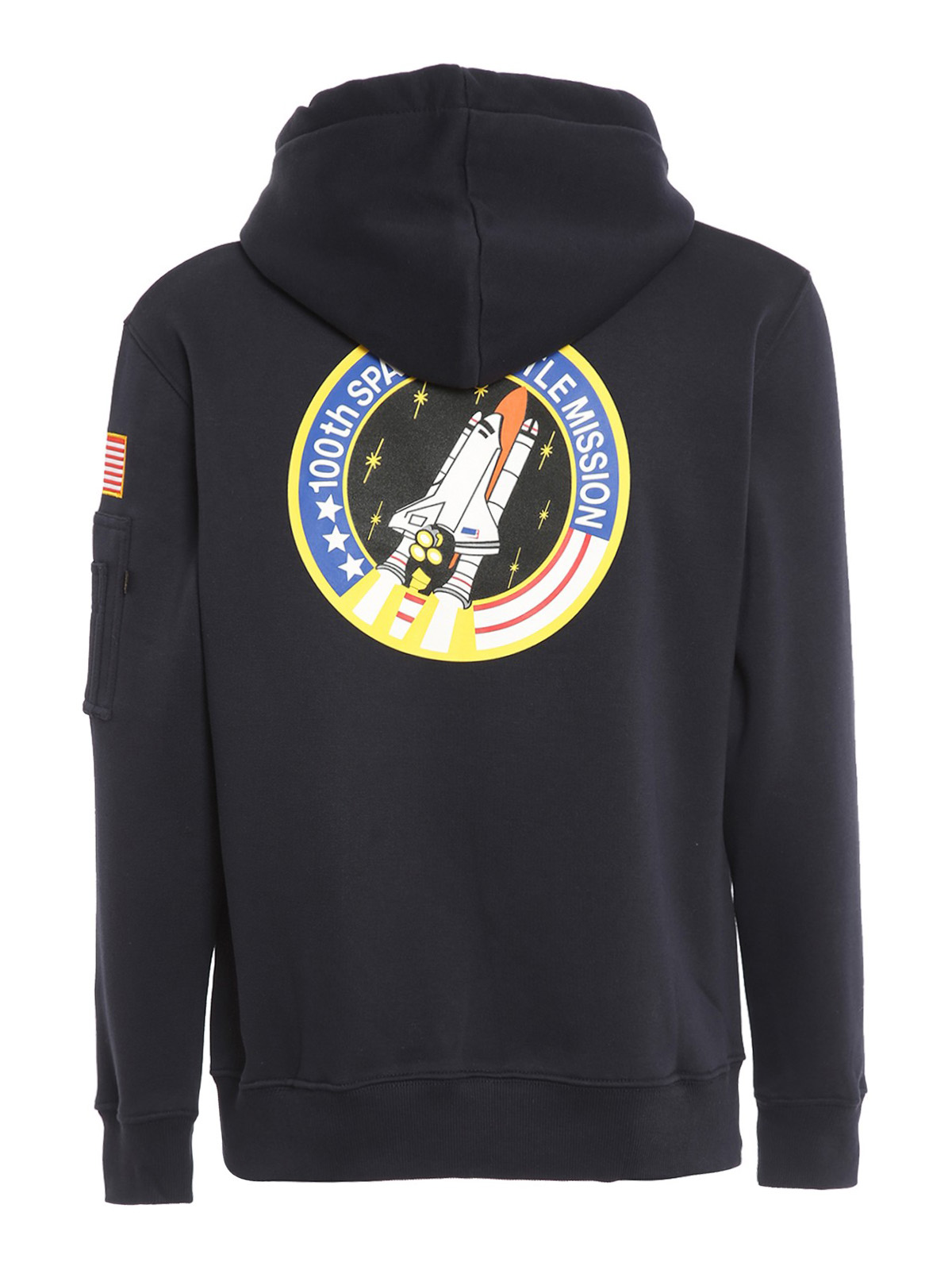 Alpha industries space 2025 shuttle hoodie black