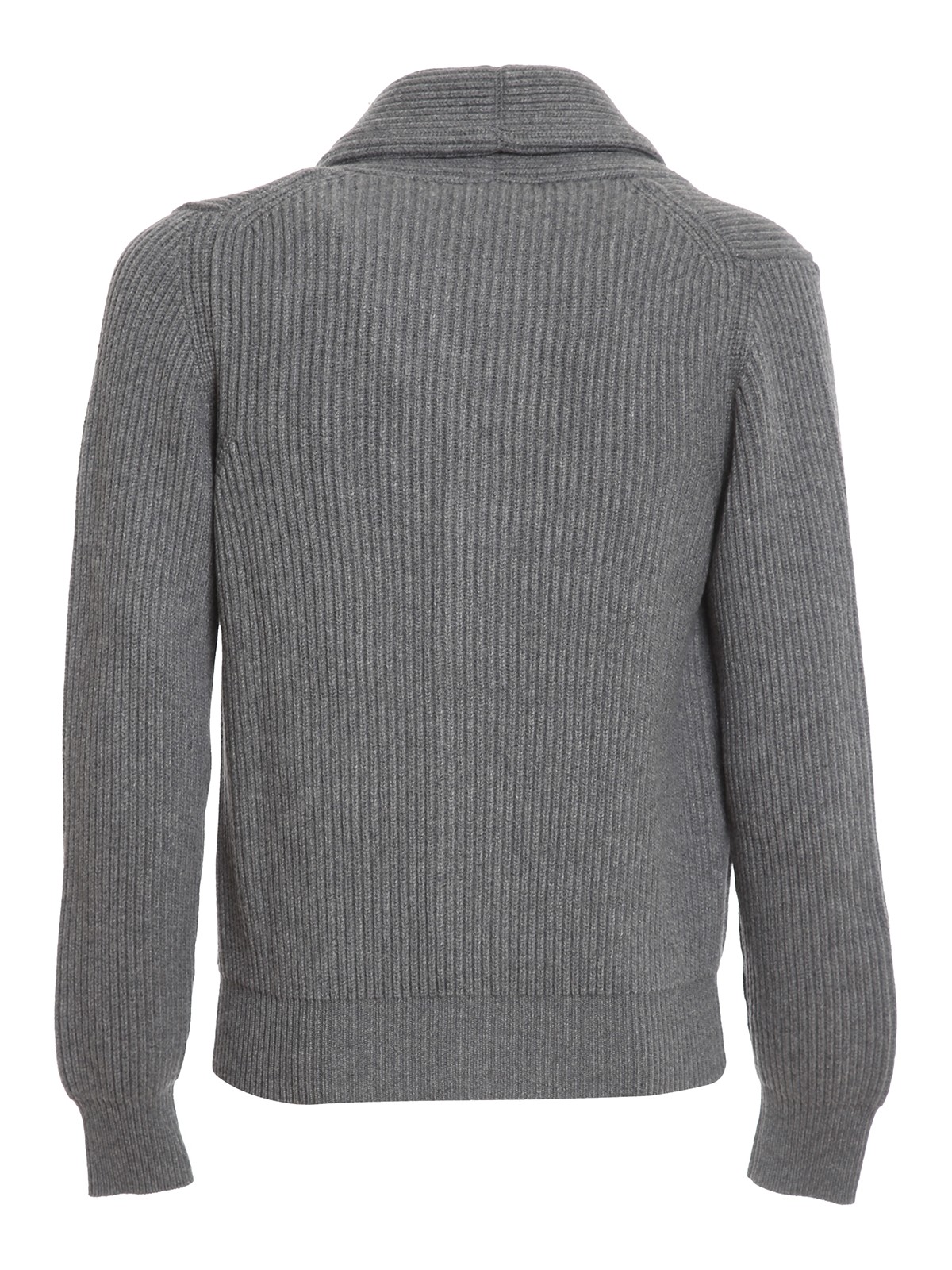 Cardigans McGeorge of Scotland - Ribbed wool and cashmere cardigan ...