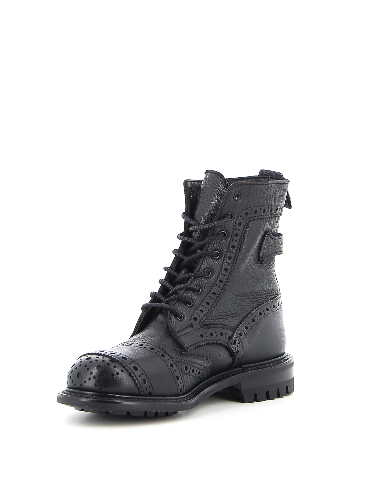 Trickers army outlet boot