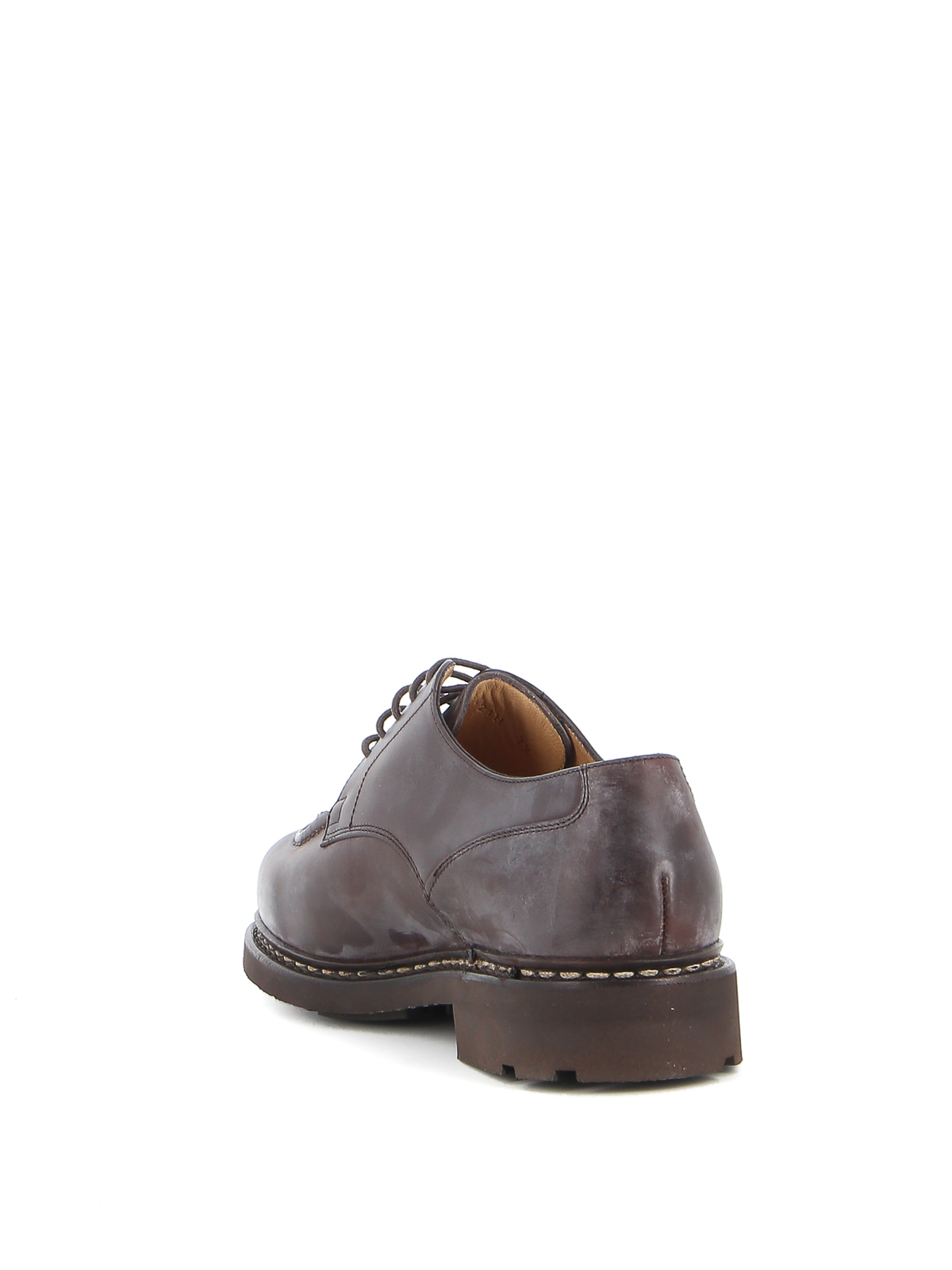 Shop Paraboot Zapatos Con Cordones - Chambord In Dark Brown