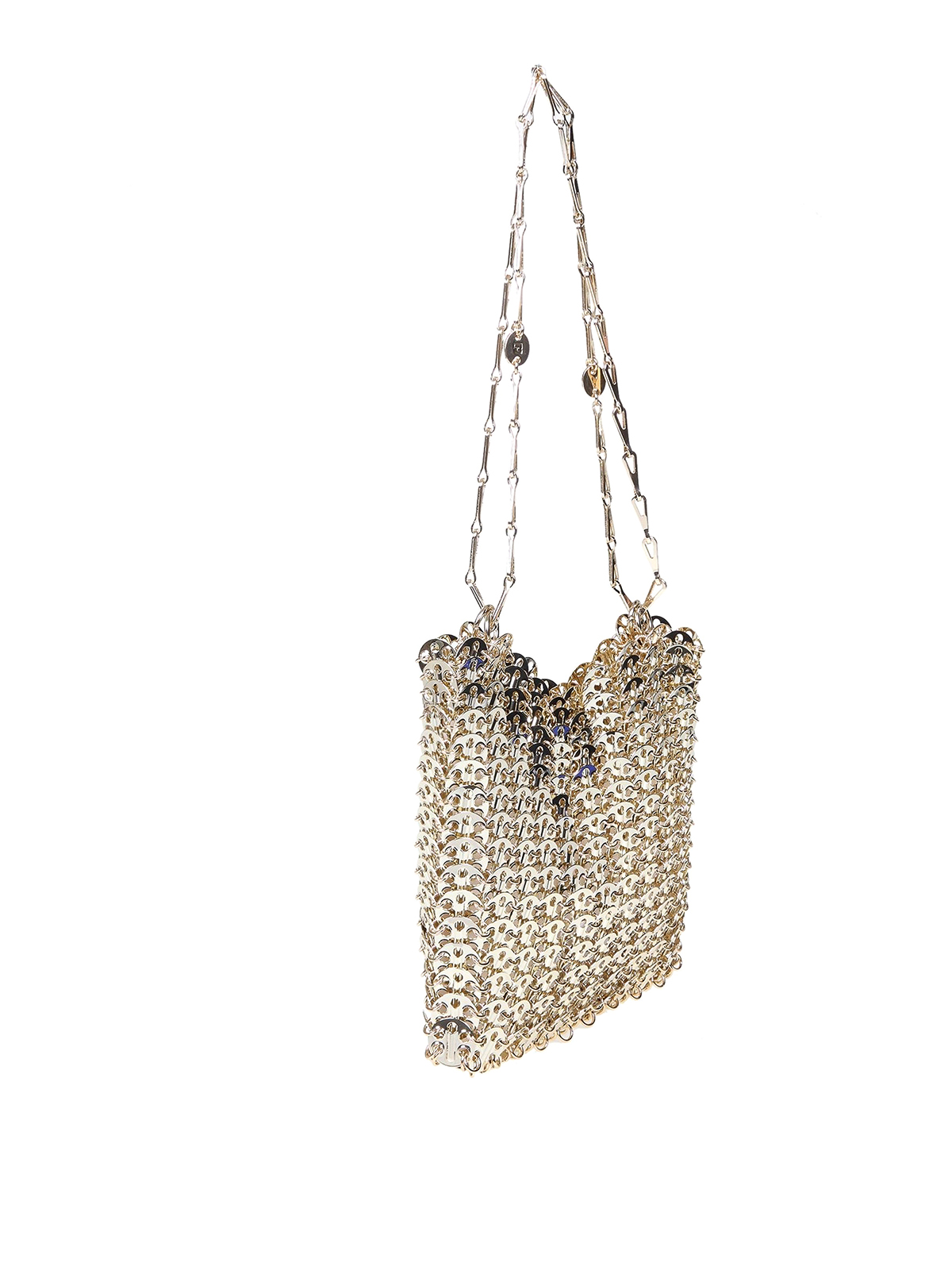 Shop Rabanne 1969 Tote In Gold