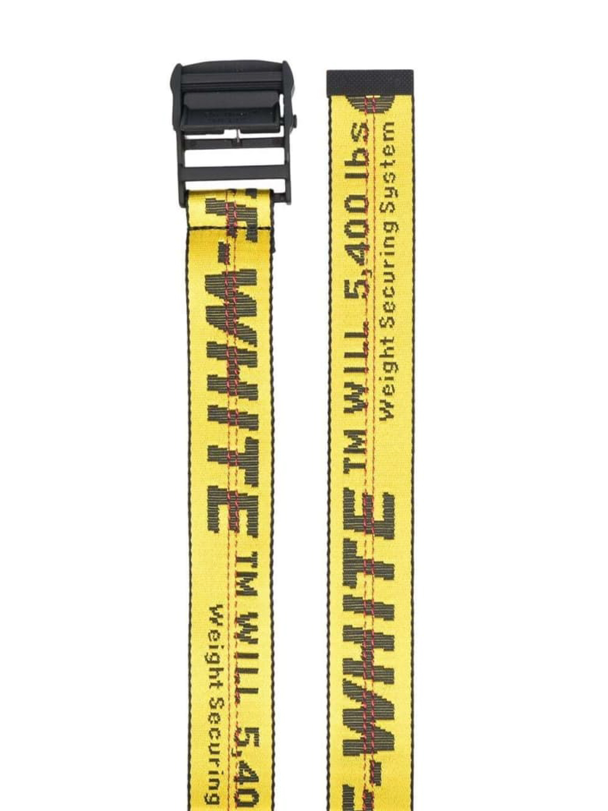 off-white Classic industrial belt