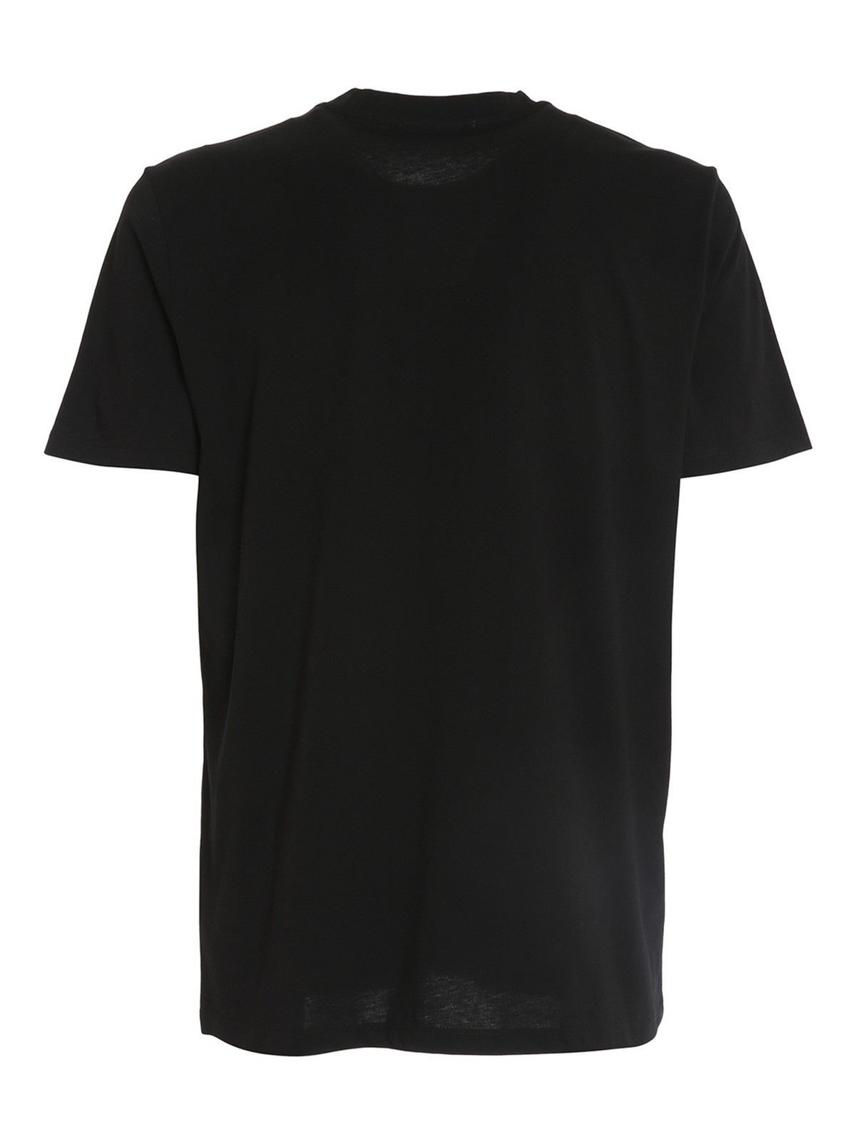 Shop Roberto Cavalli Logo Print T-shirt In Black