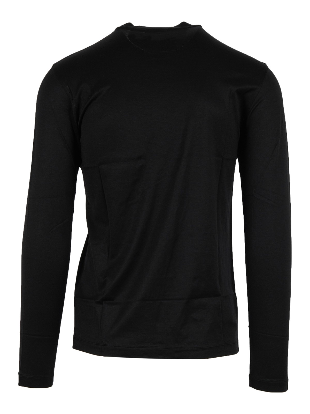 Shop Emporio Armani Man Jersey T-shirt In Black