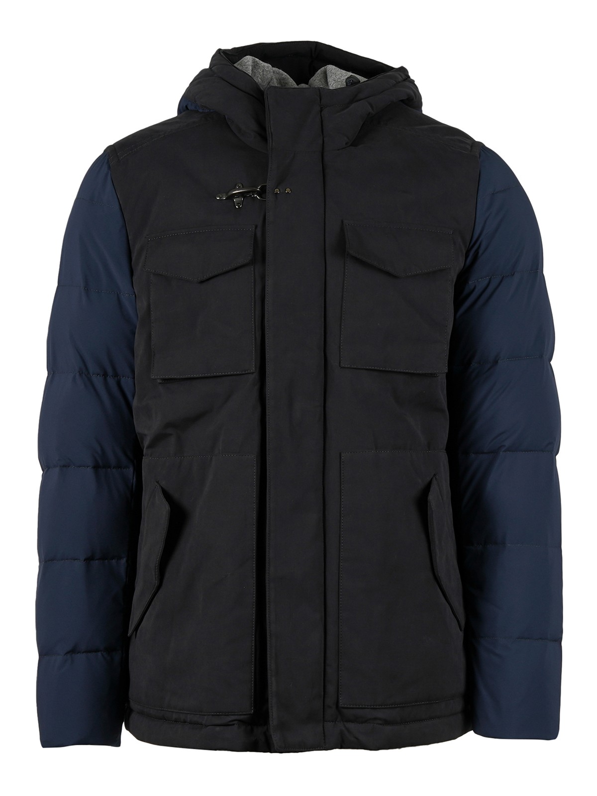 Fay Caban down jacket - Blue - Men | NAM36430010PGQU807