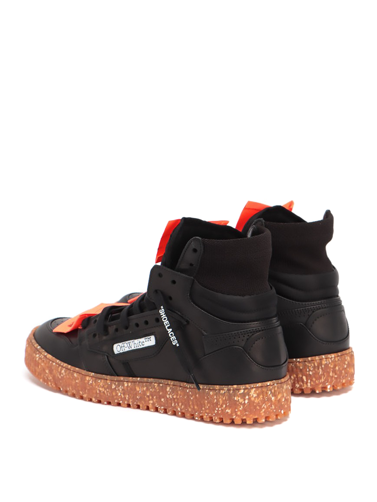 Shop Off-white 3.0 Off Court High-top Sneakers In Negro