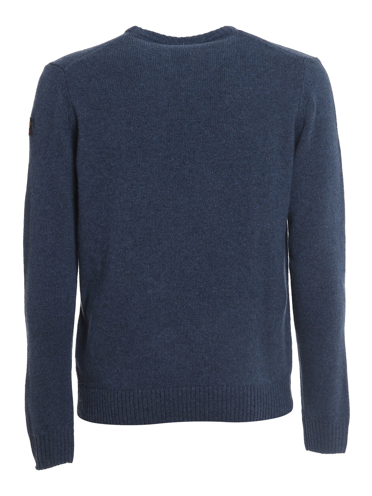 Shop Paul & Shark Techno Wool Sweater In Azul