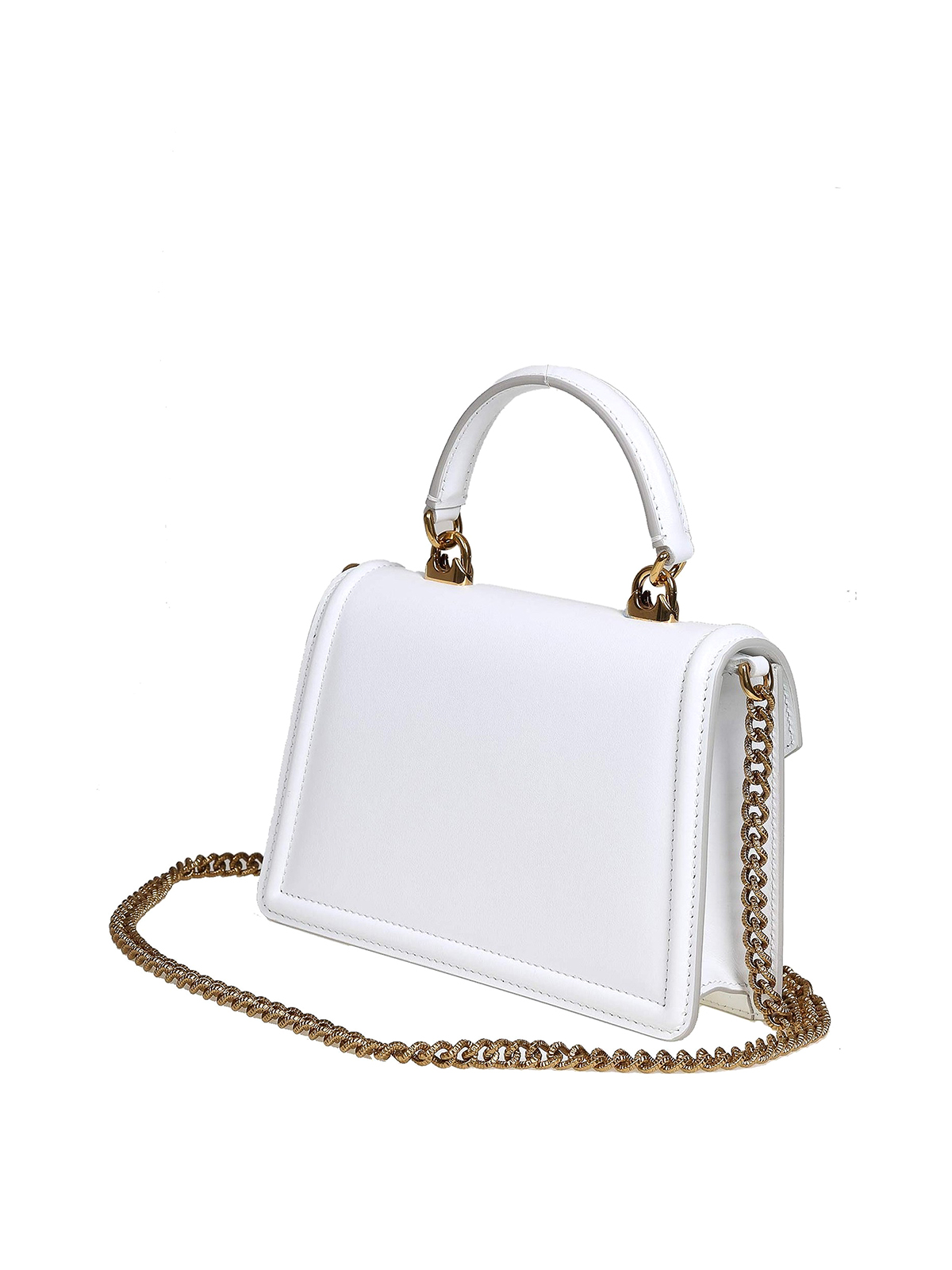 Shop Dolce & Gabbana Bolsa Bandolera - Devotion S In White
