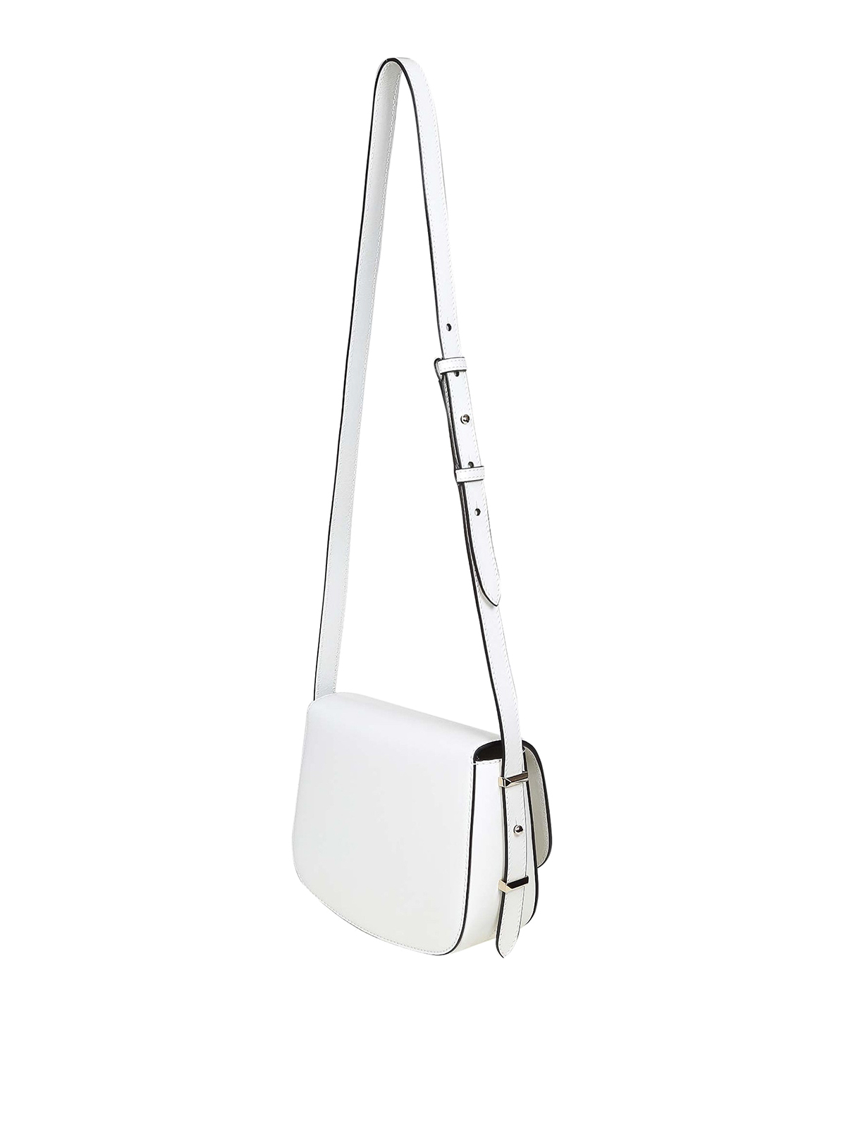 Jimmy Choo Varenne Satchel bag - White|VARENNESATCHELHUTWHITE