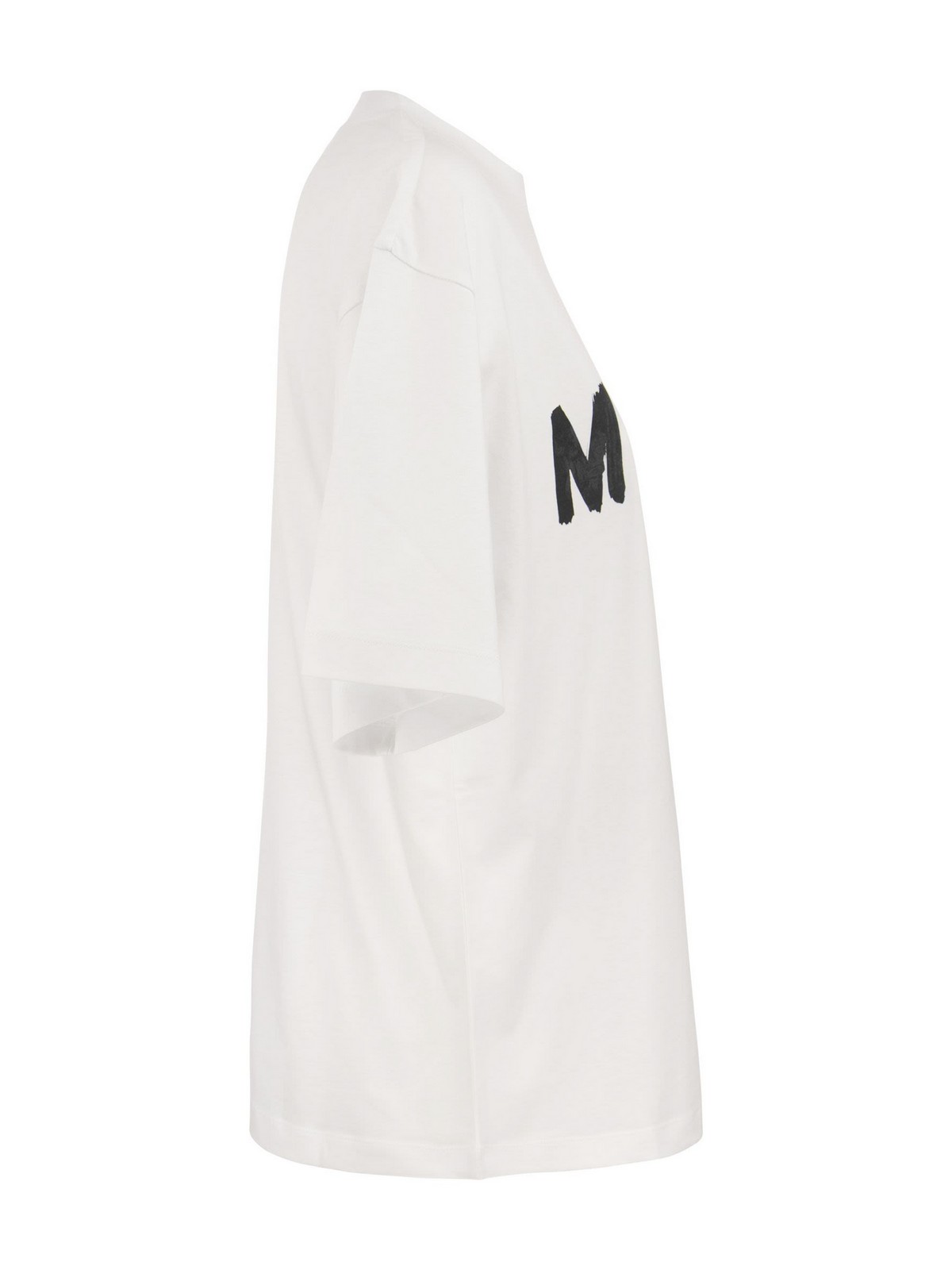 Shop Marni Cotton Jersey T-shirt With Print In White