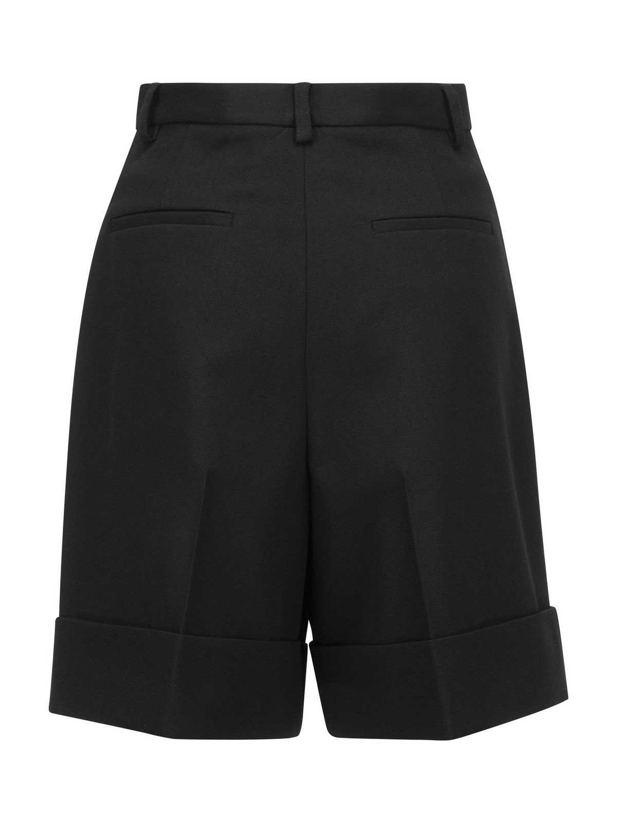 Valentino Red Wool blend shorts - Black - Women | XR3RFG7569K0NO