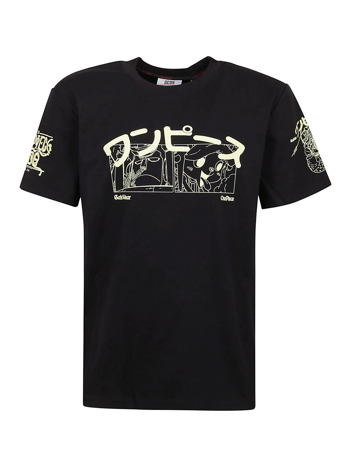 Gcds T-shirt One Piece Nero Uomo OP22M13060202