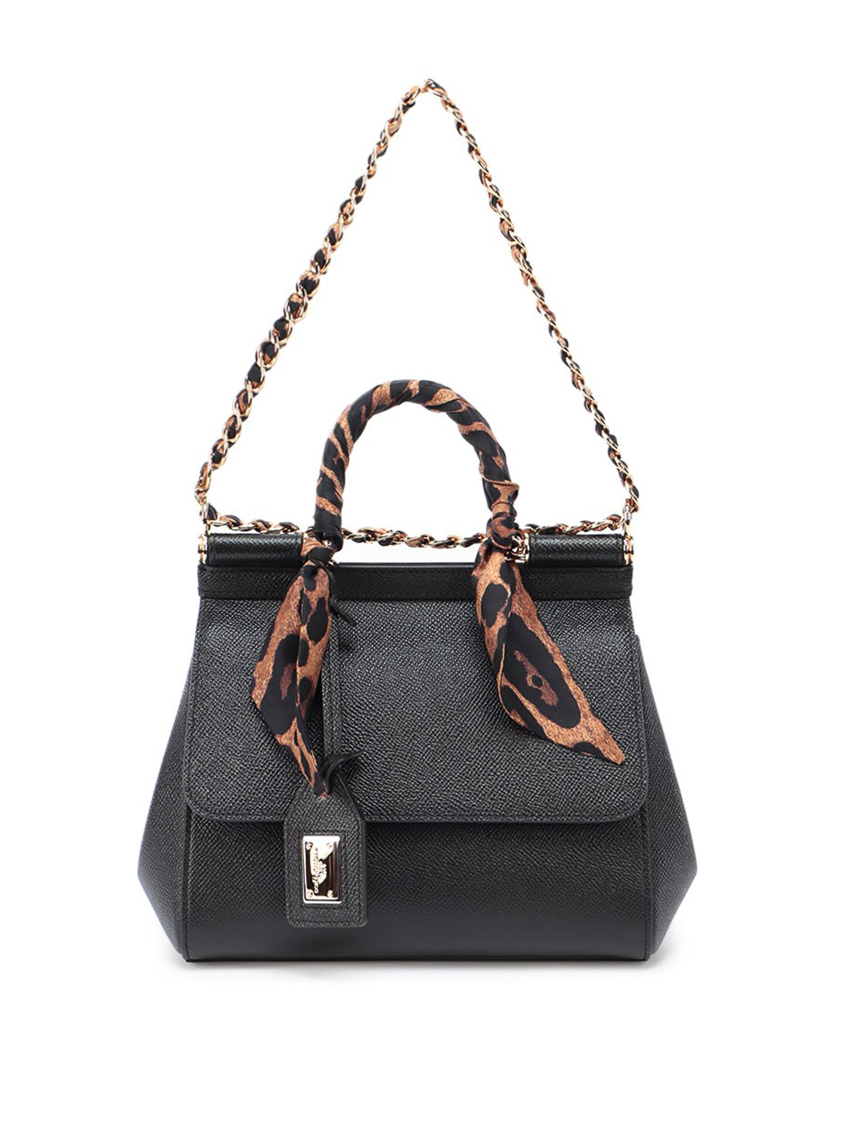 Dolce & Gabbana Women's 'sicily' Mini Bag - Black - Shoulder Bags