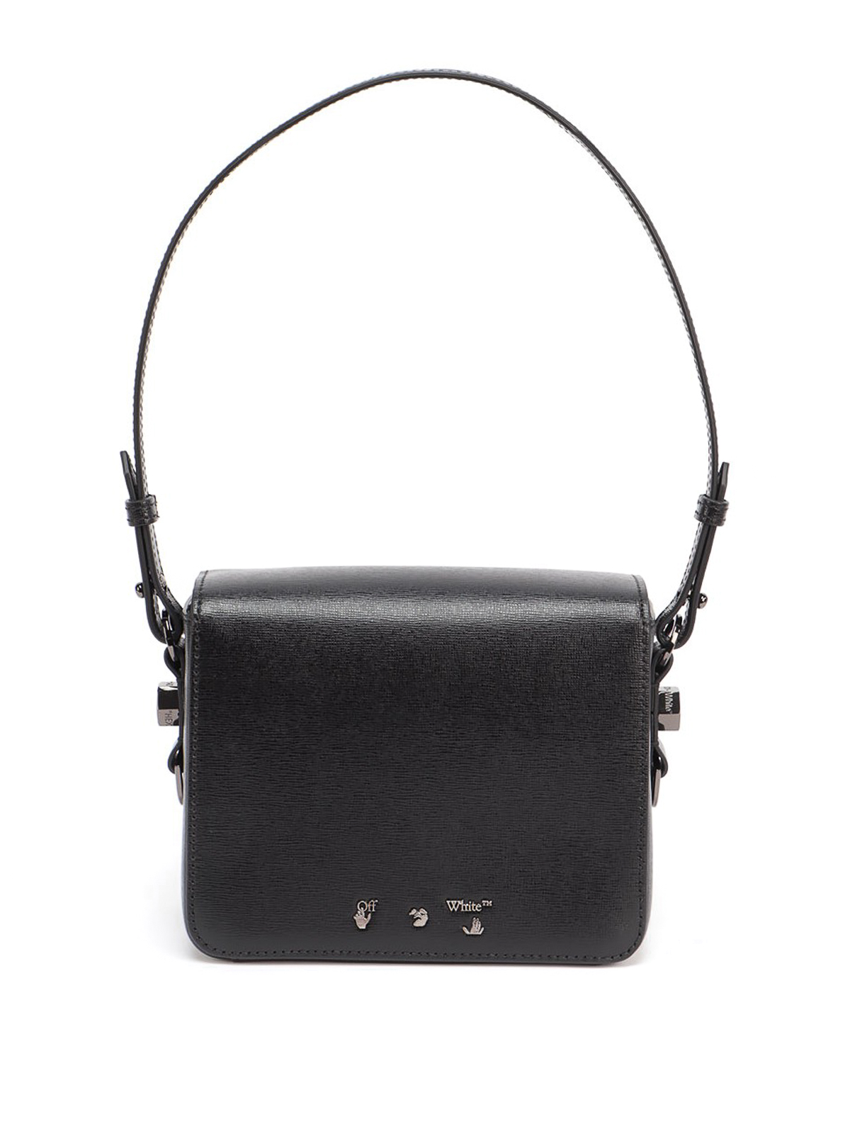 ショルダーバッグ・ポシェット OFF-WHITE SMALL LEATHER BINDER BAG Off-White Small Binder Shoulder Bag | Neutrals | FARFETCH