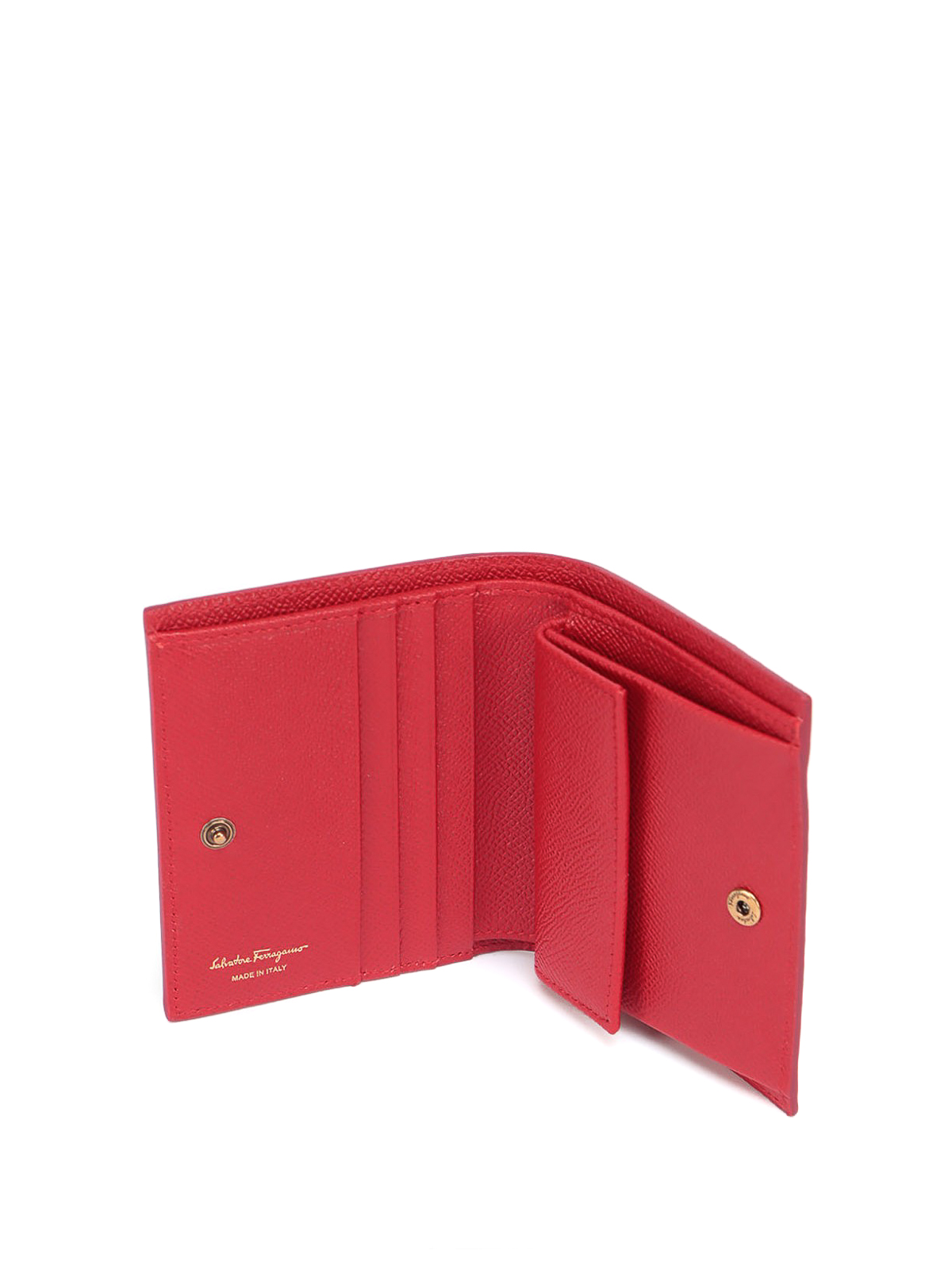 Ferragamo The Gancini wallet - Red - Women | 22D780746643