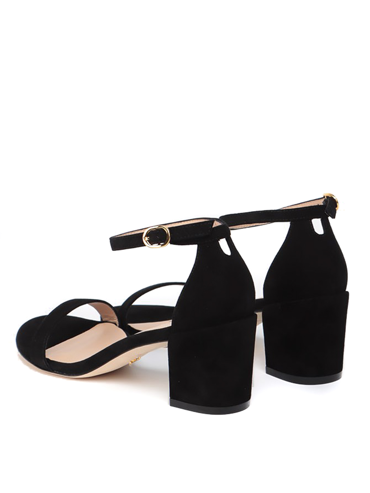 Stuart weitzman store simple sandal black