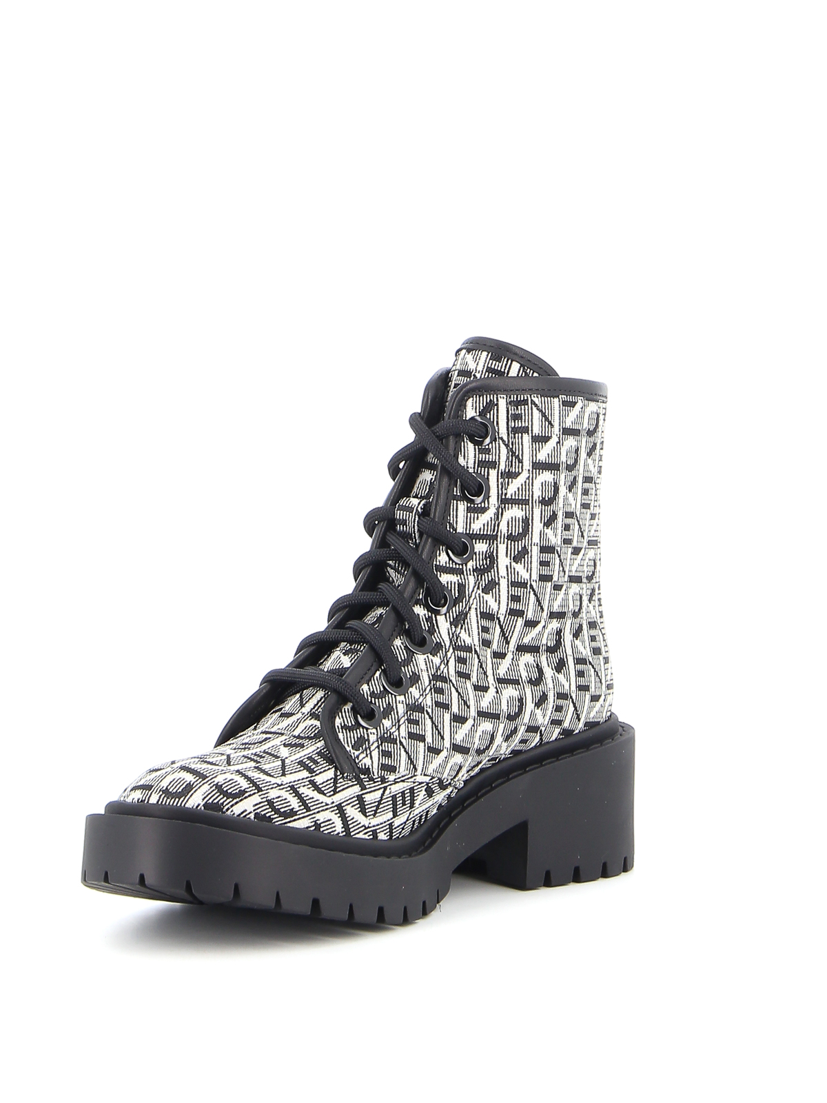 Shop Kenzo Pike Ankle Boots In Negro