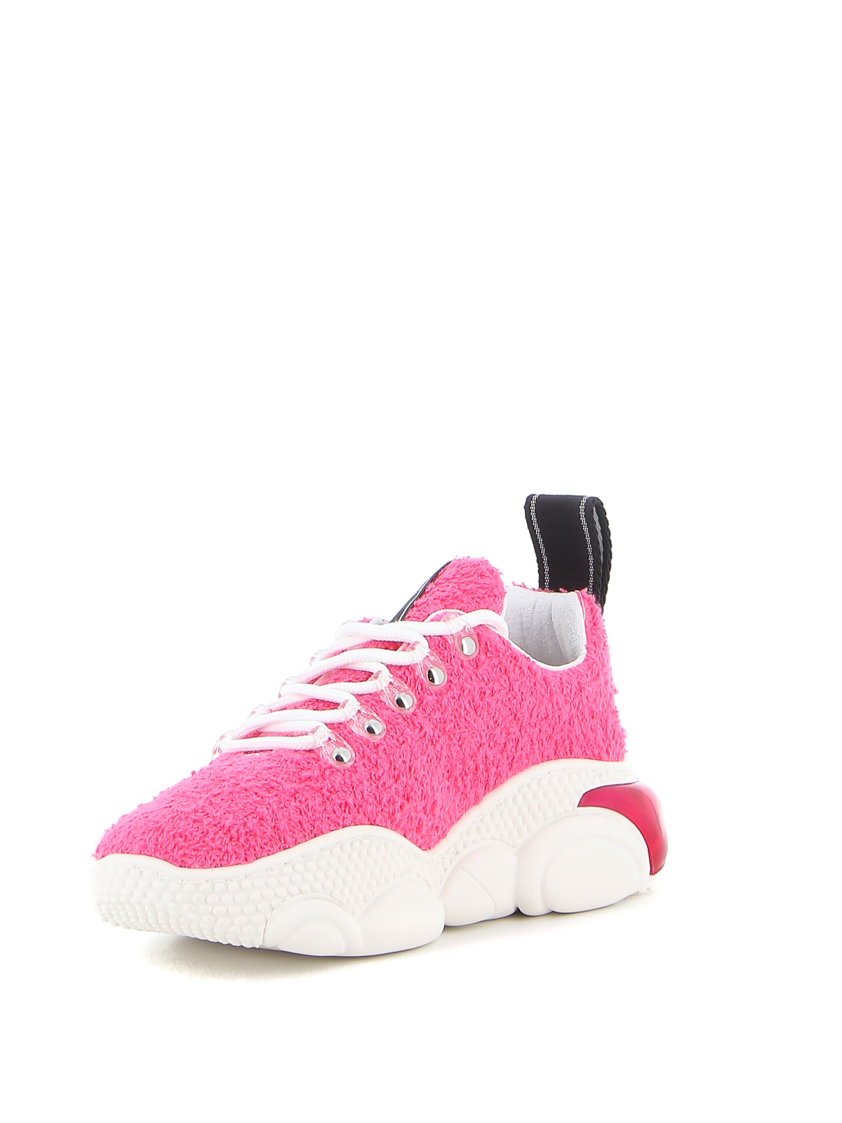 Shop Moschino Teddy Bubble Sneakers In Pink