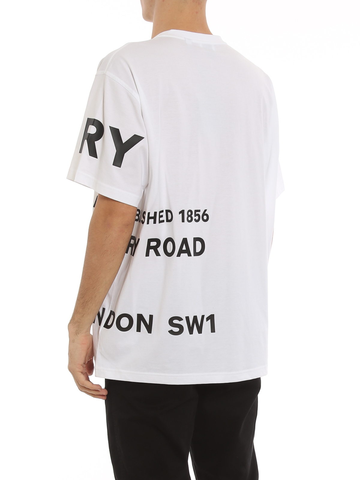 Burberry Harlford T-shirt - White - Men | 8040691 | thebs.com