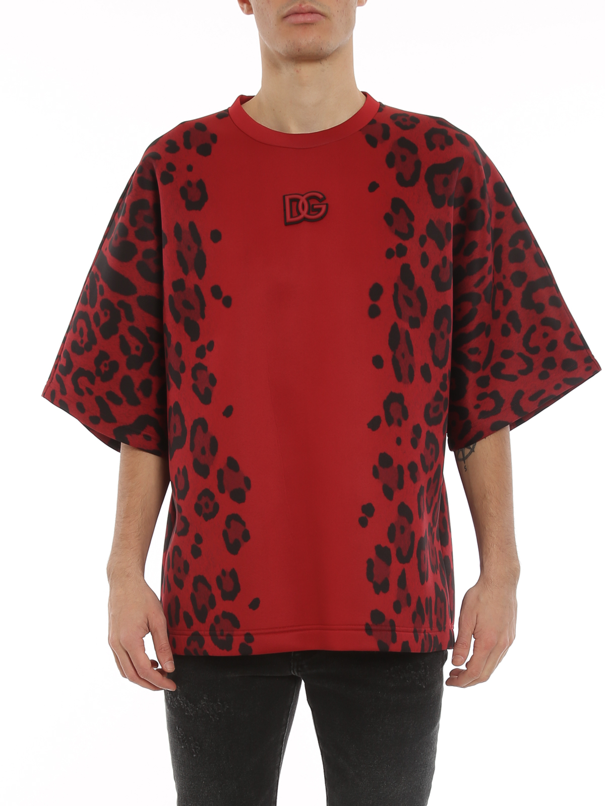 Louis Vuitton animal print monogram T-shirt