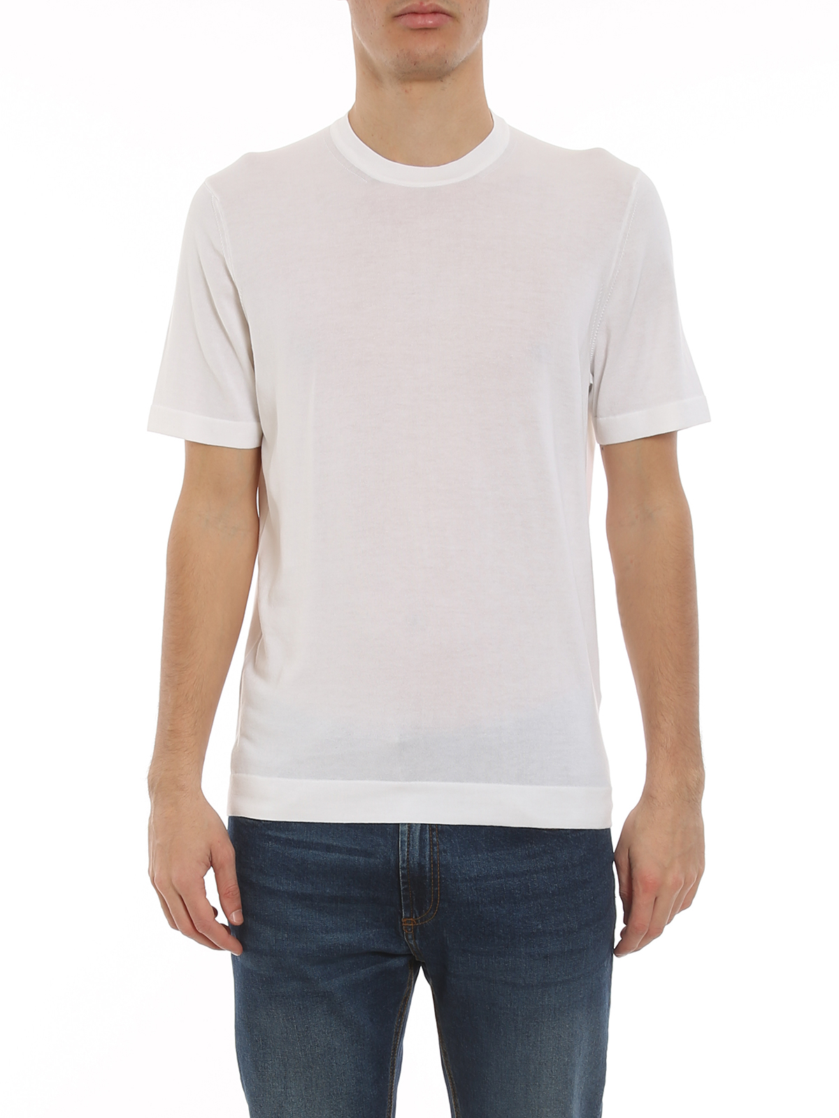Shop Drumohr Camiseta - Blanco In White