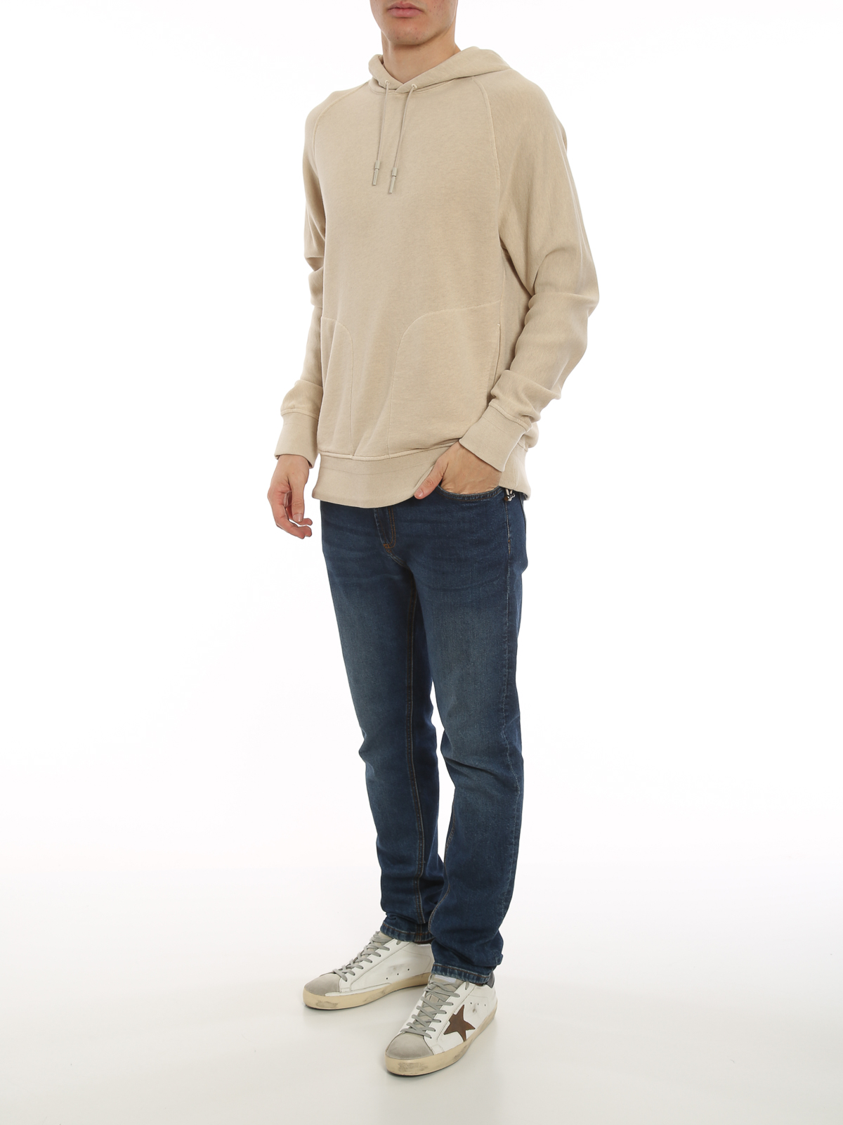 Ermenegildo Zegna Cotton and cashmere blend hoodie | UZ520820N04