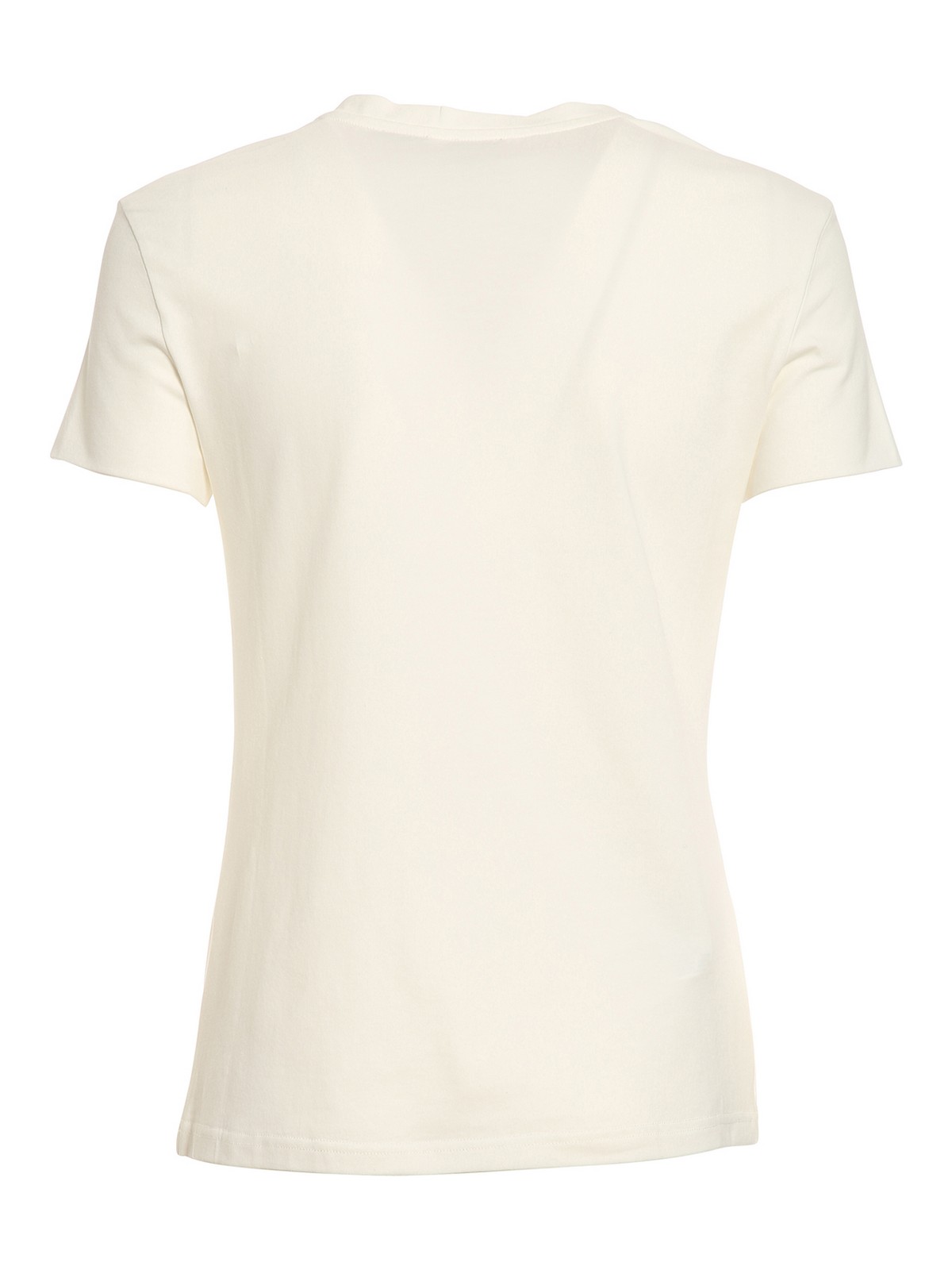 Shop Pinko Camiseta - Daiano In White