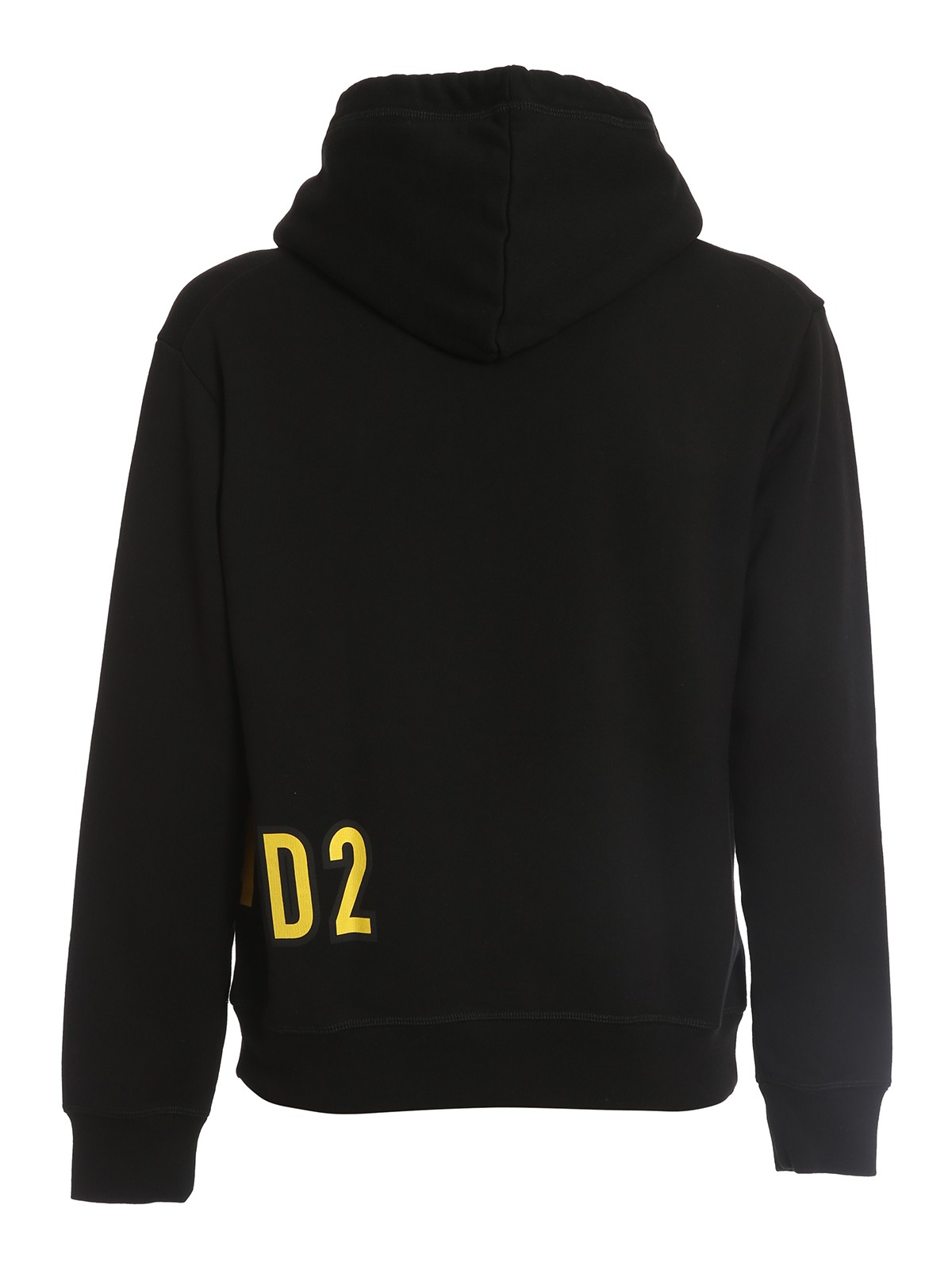 Dsquared2 D2 Tiger hoodie - Black - Men | S74GU0598S25516900
